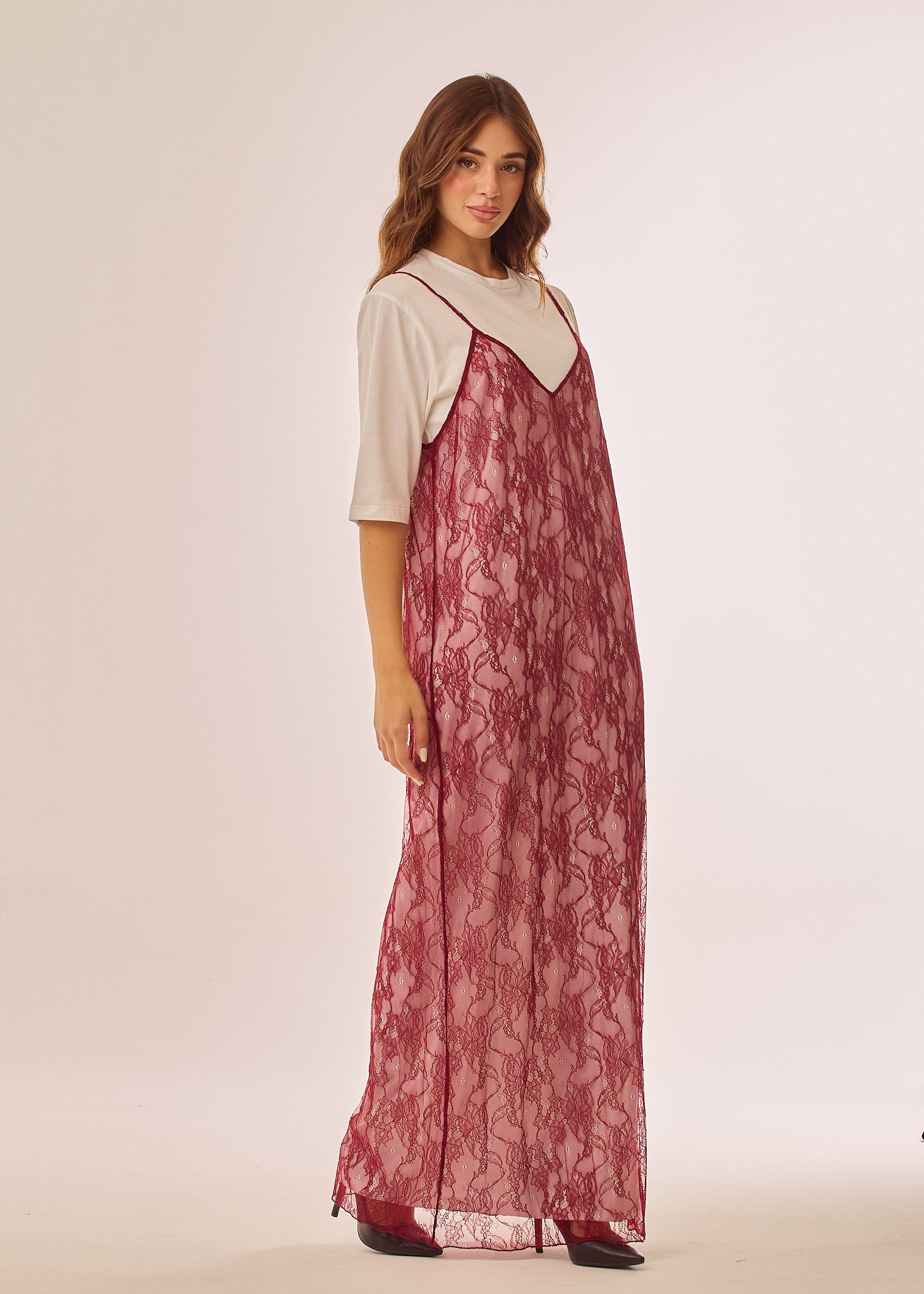 Abito maxi con canotta