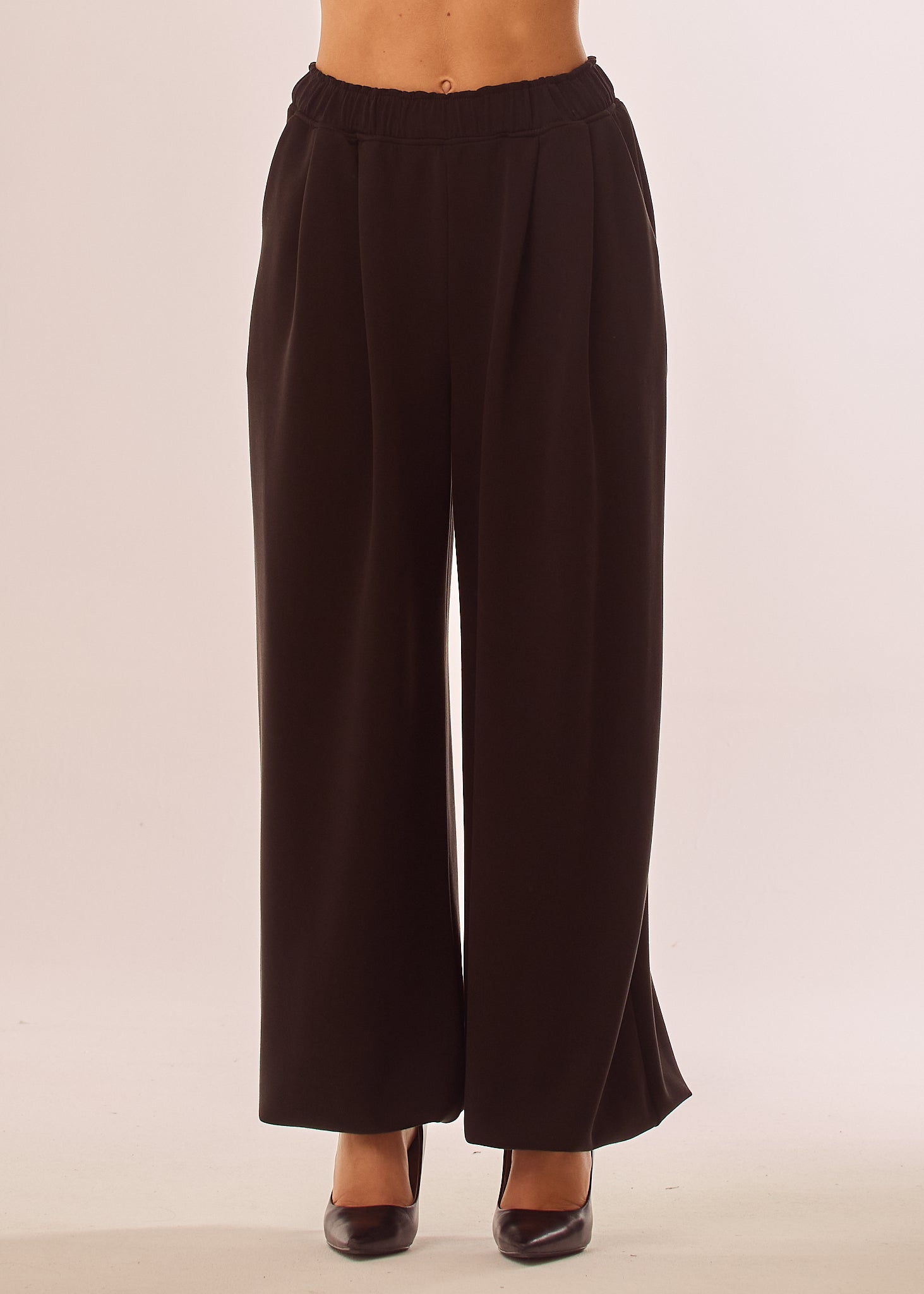 Pantalone tuta over in tessuto soft