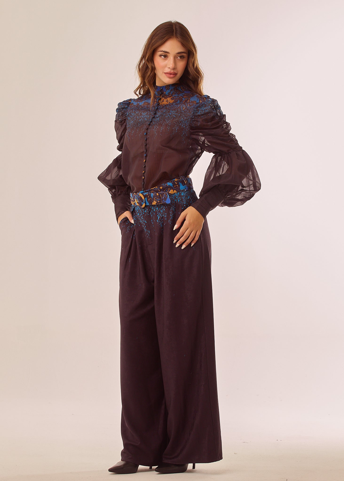 Camicia in organza