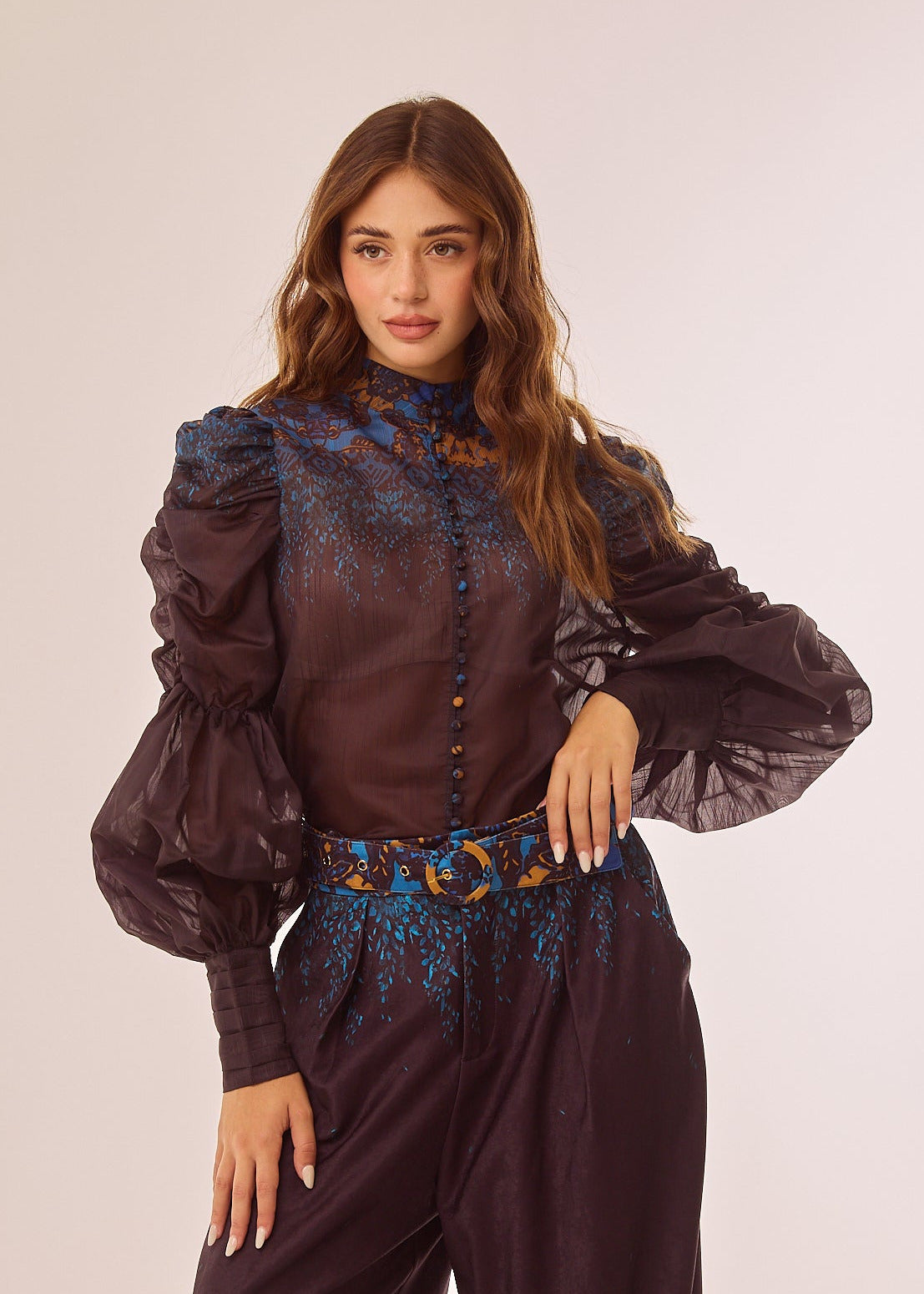 Camicia in organza