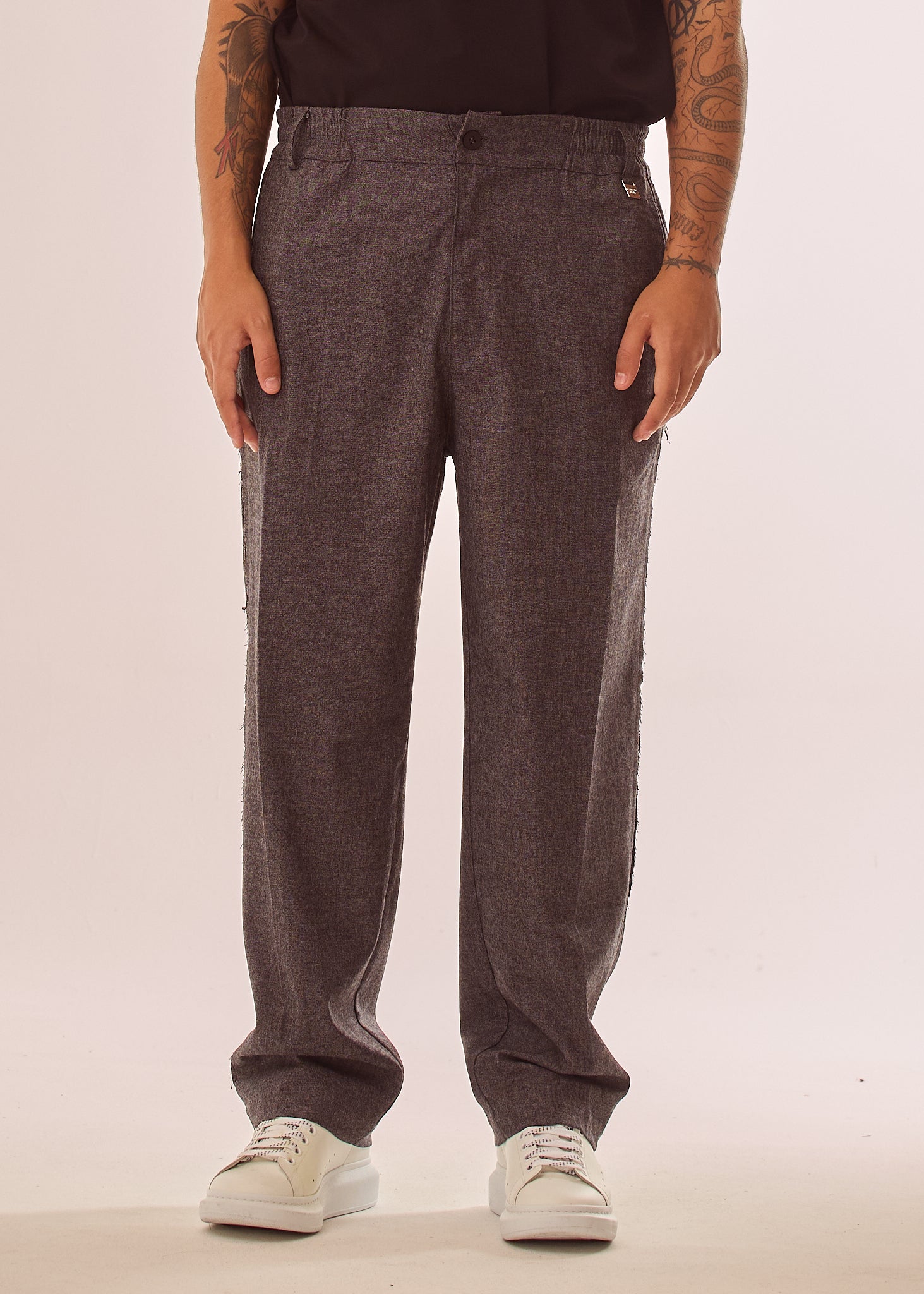 Pantalone sale e pepe a gamba morbida