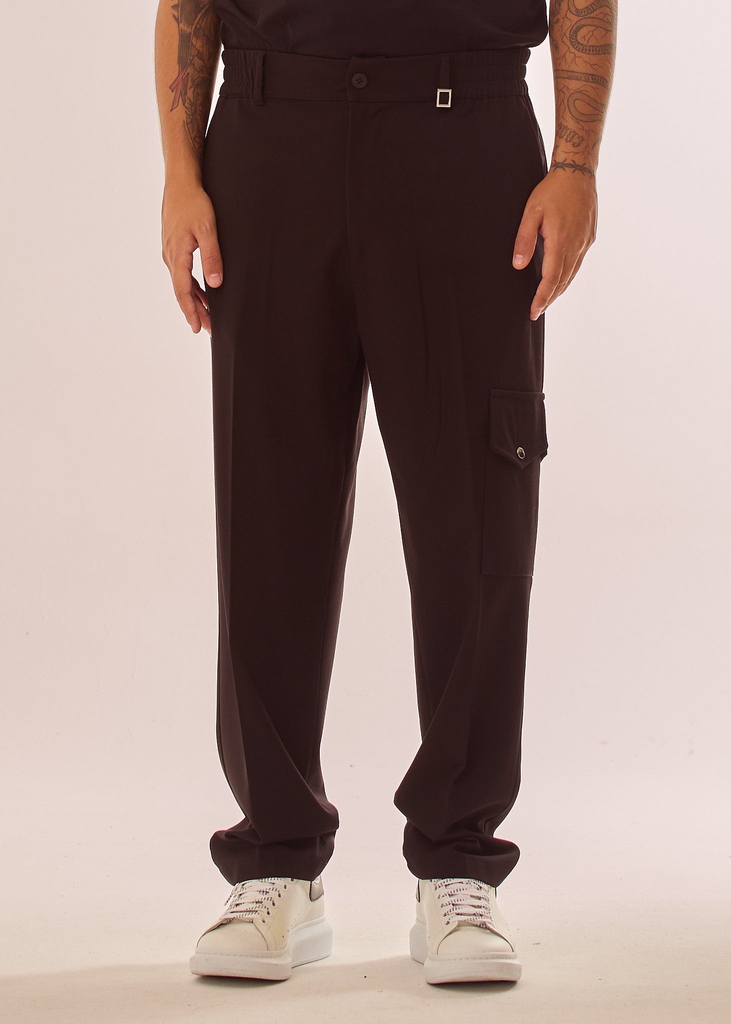 Pantalone comodo con doppie tasche