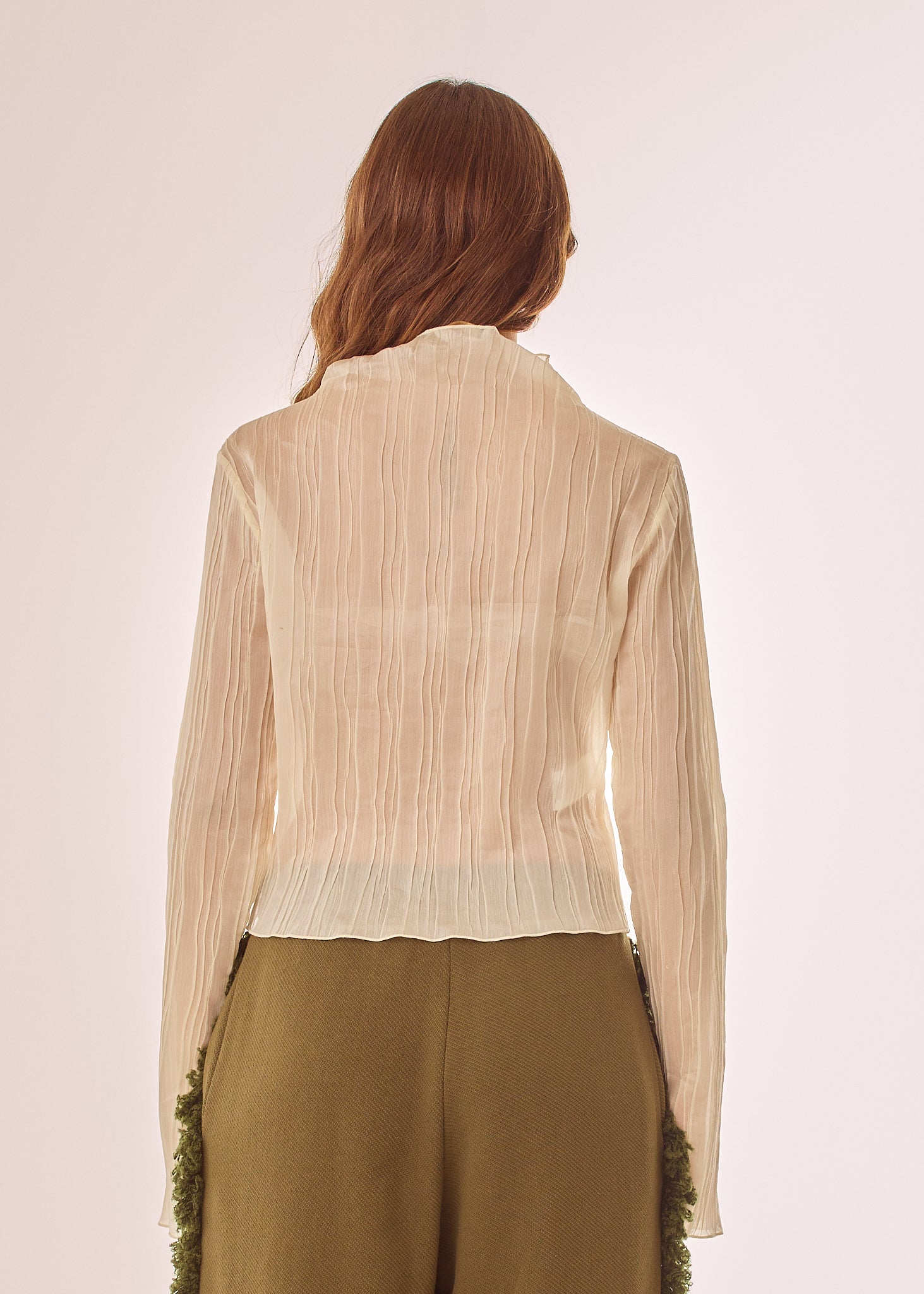 Blusa trasparente