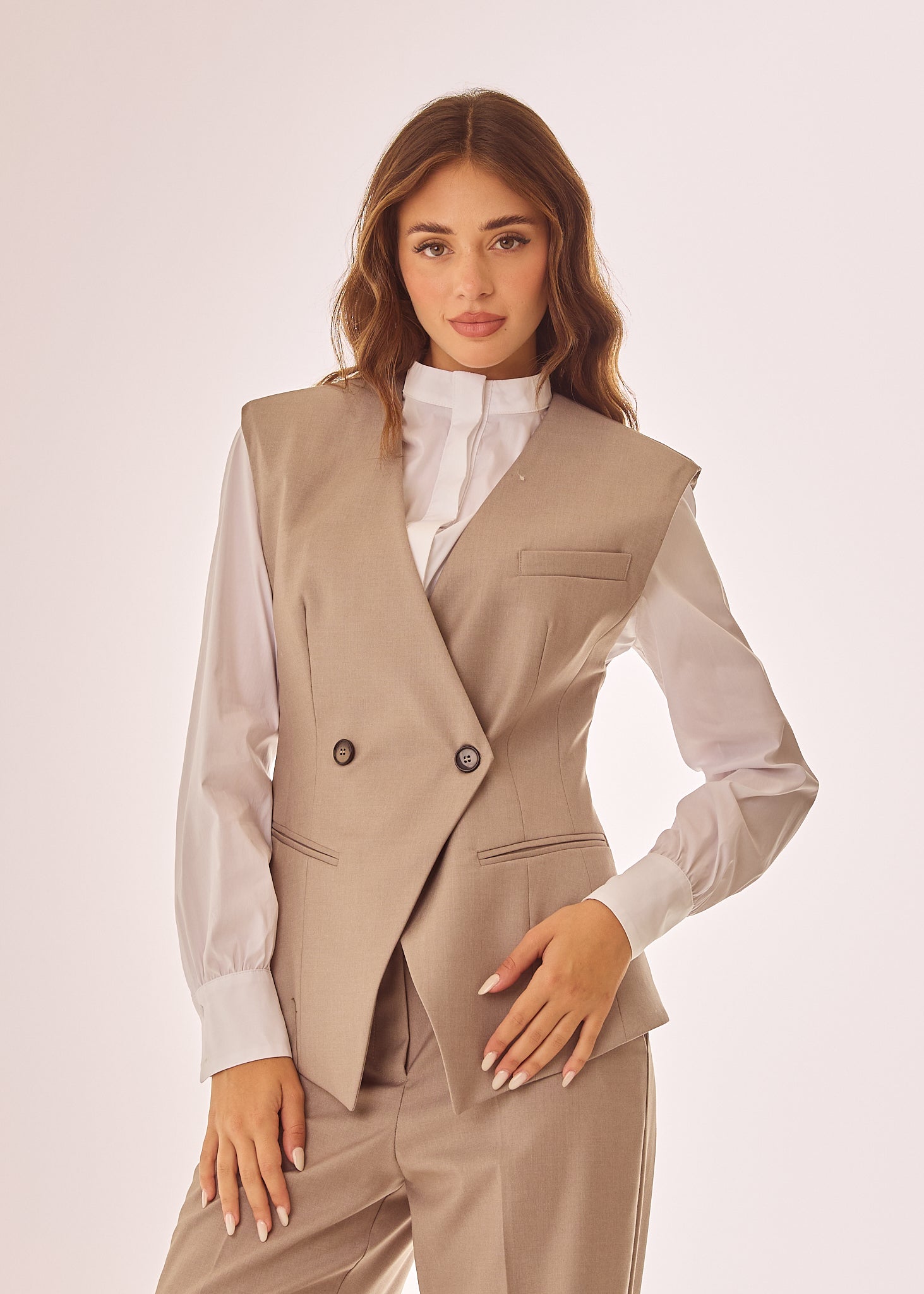 Gilet doppiopetto da completo