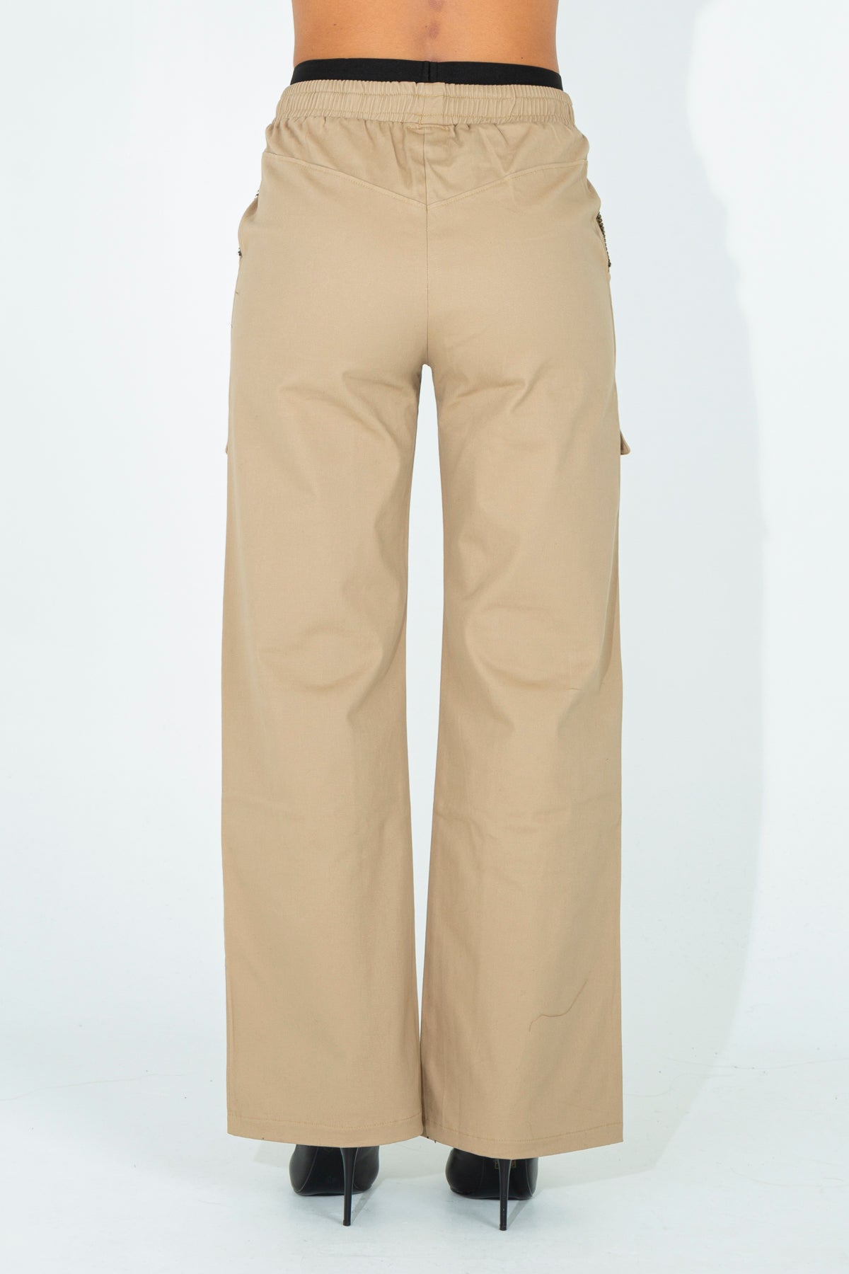 Cargo trousers in gambardina