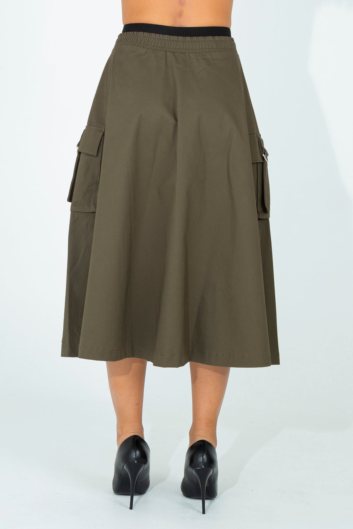 Maxi circle skirt