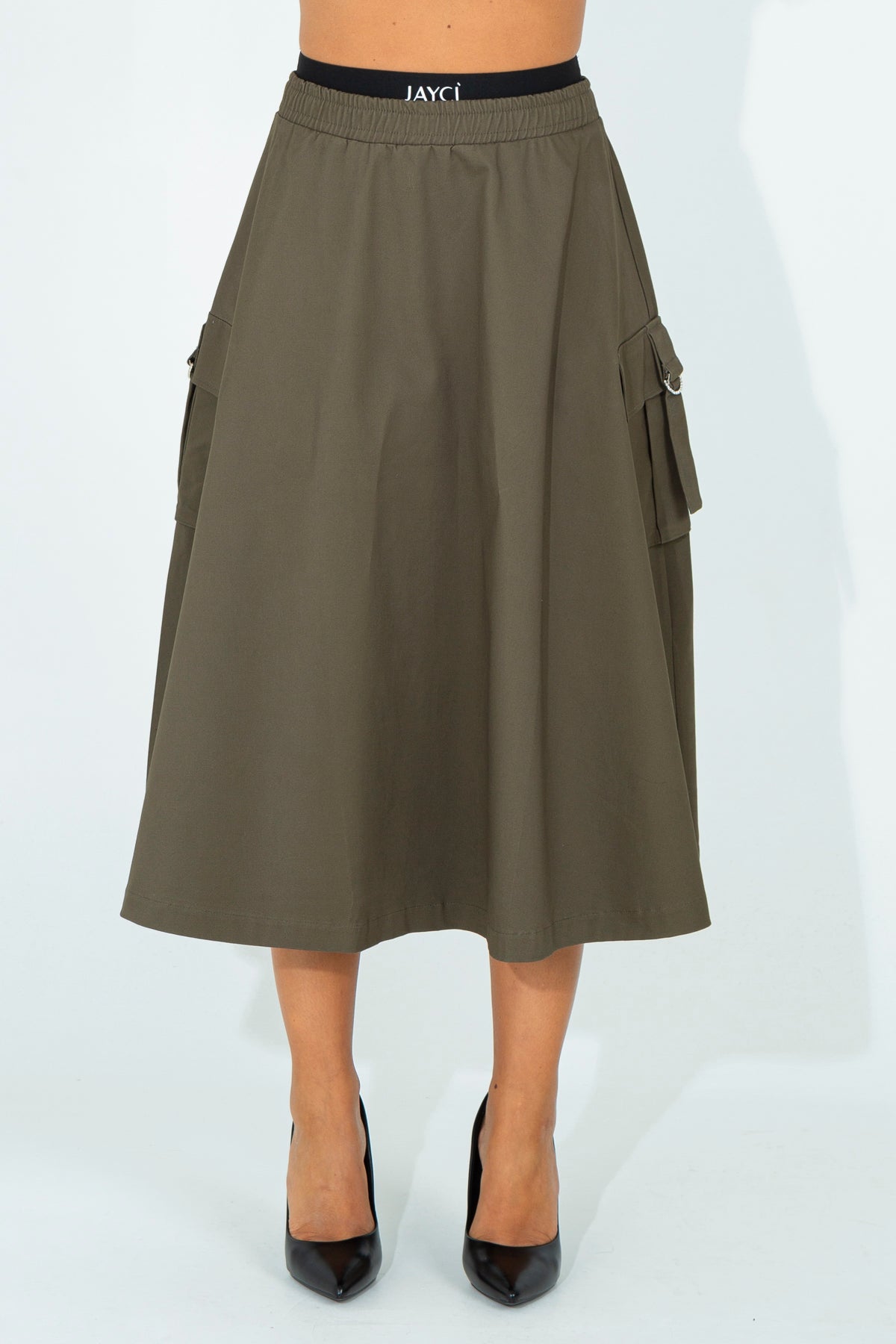 Maxi circle skirt