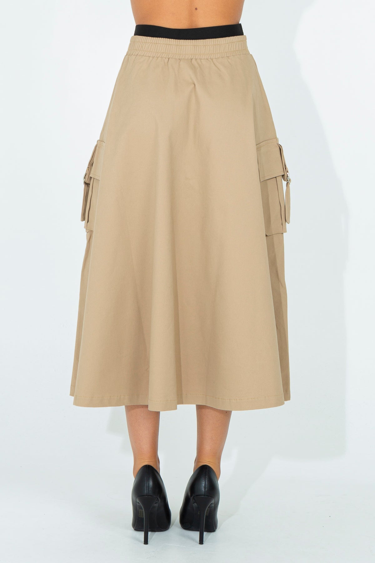 Maxi circle skirt