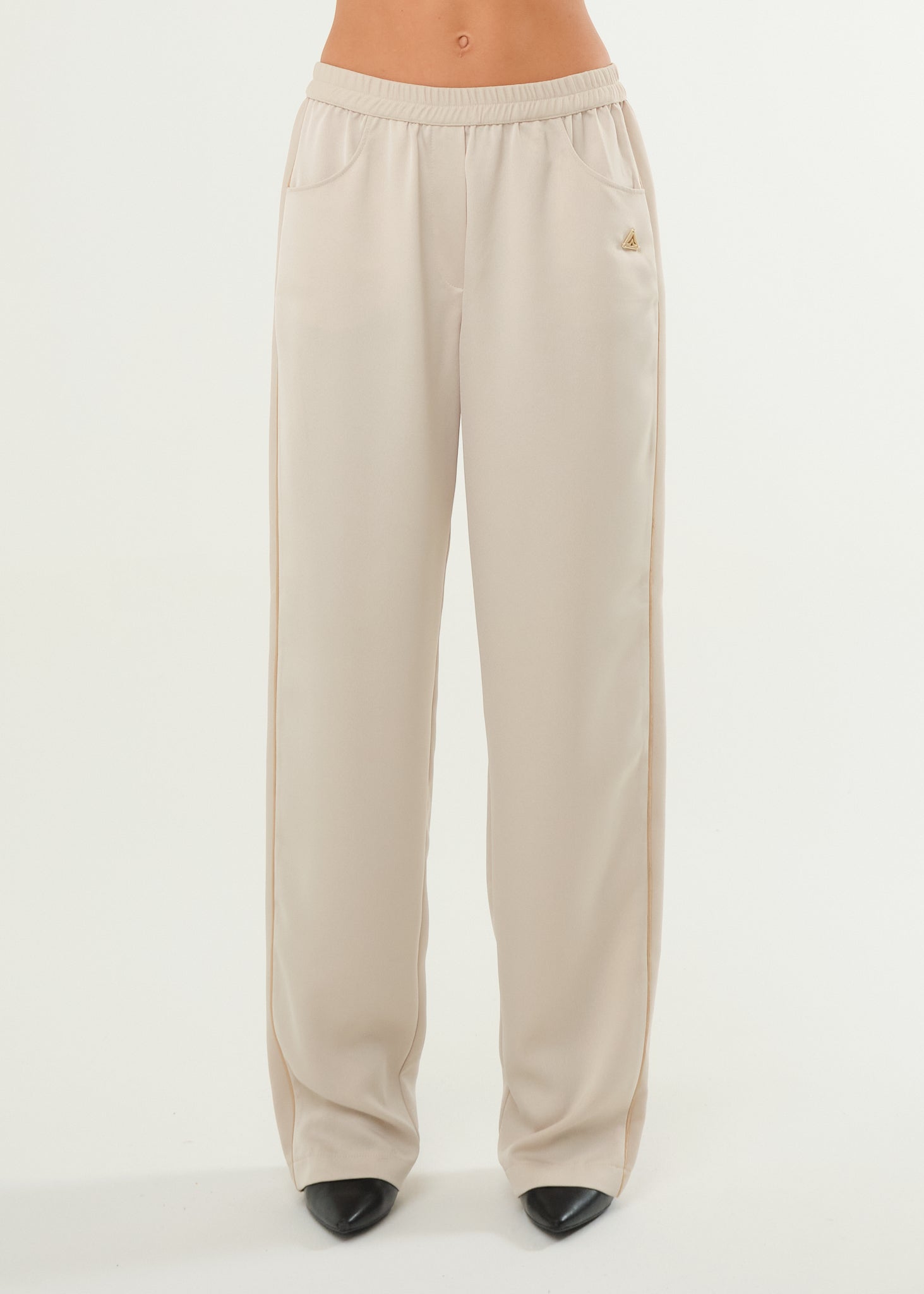 Pantalone morbido profilato