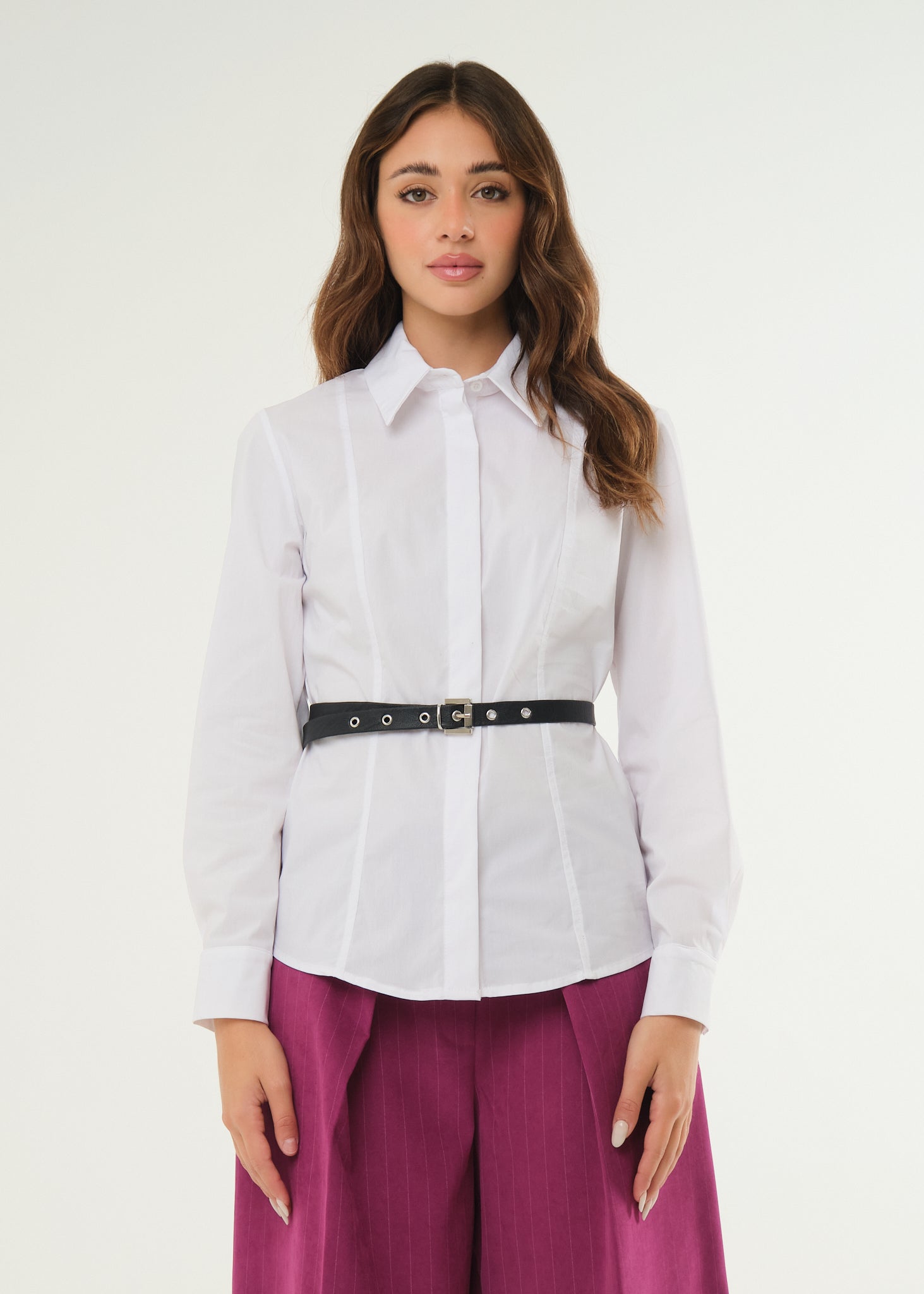 Camicia con cintura removibile