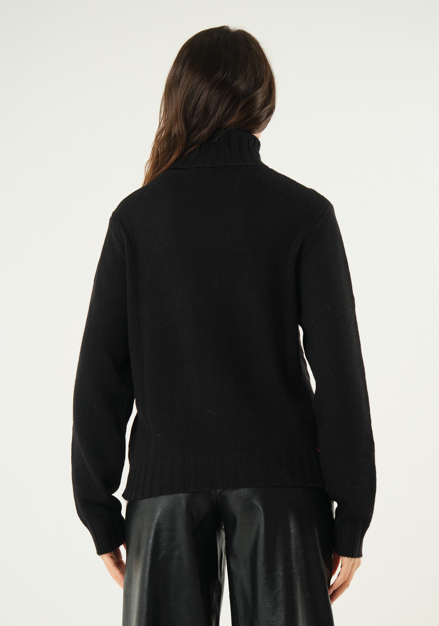 Maglione collo alto