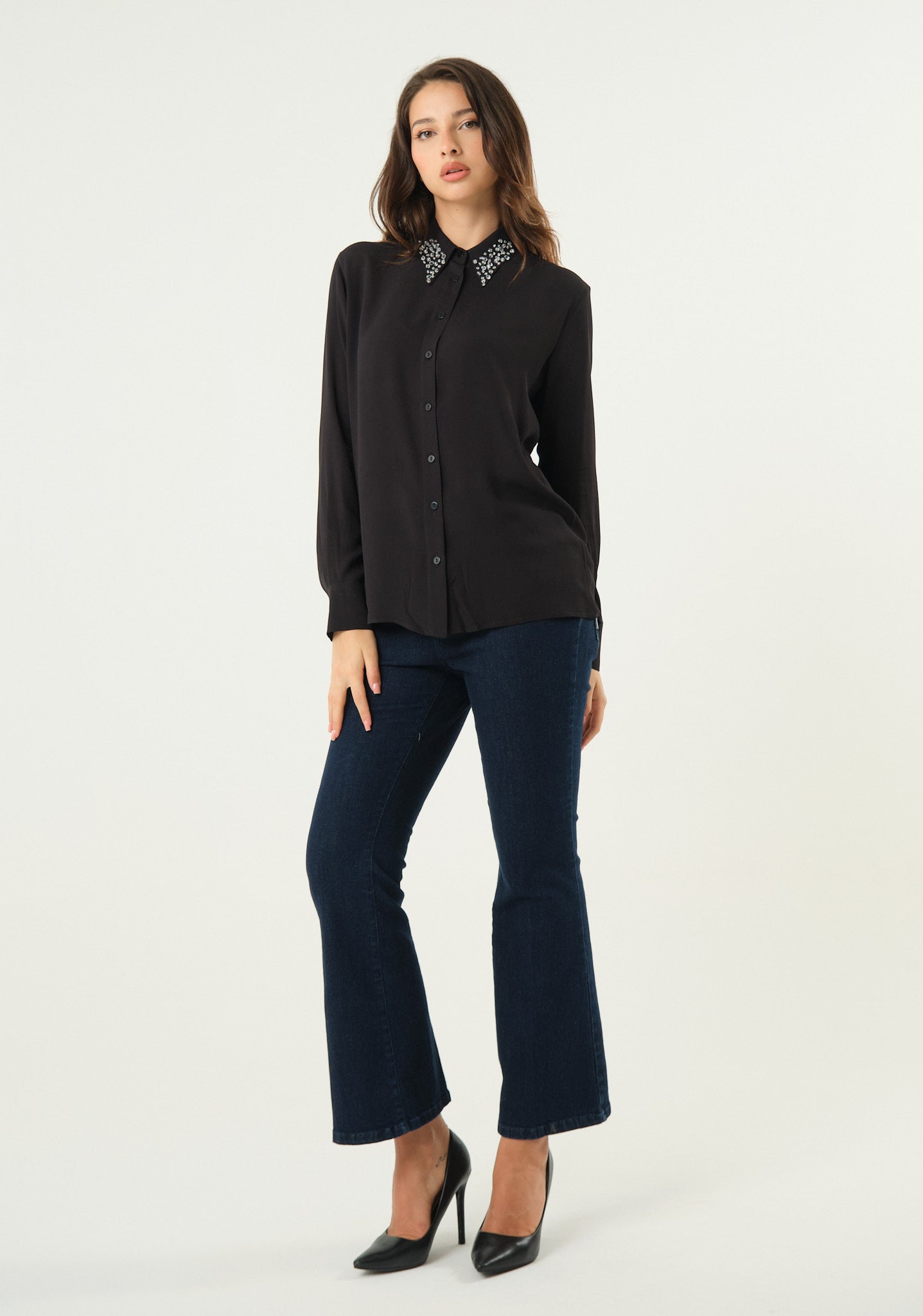 Jeans a trombetta