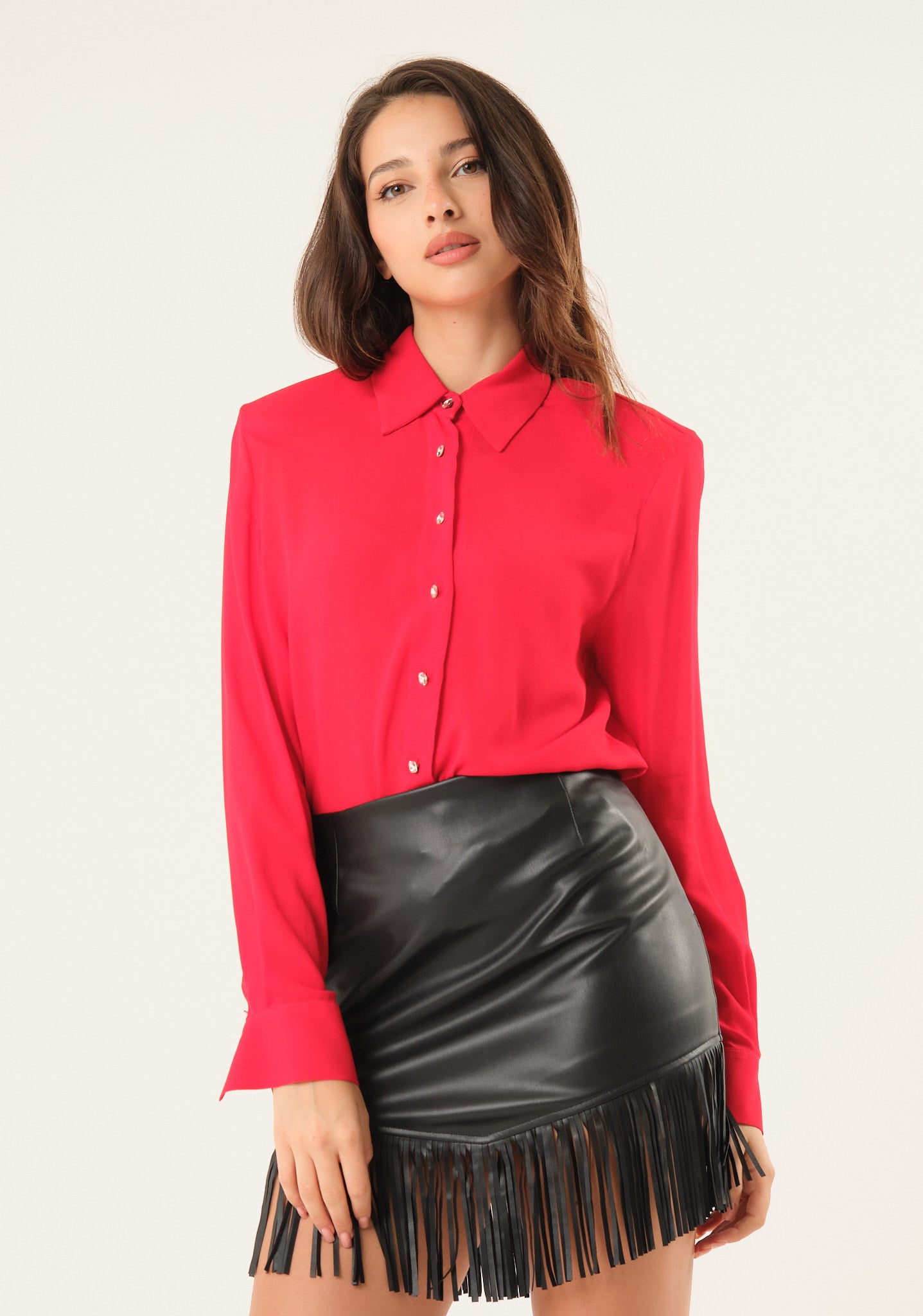 Camicia classica tinta unita