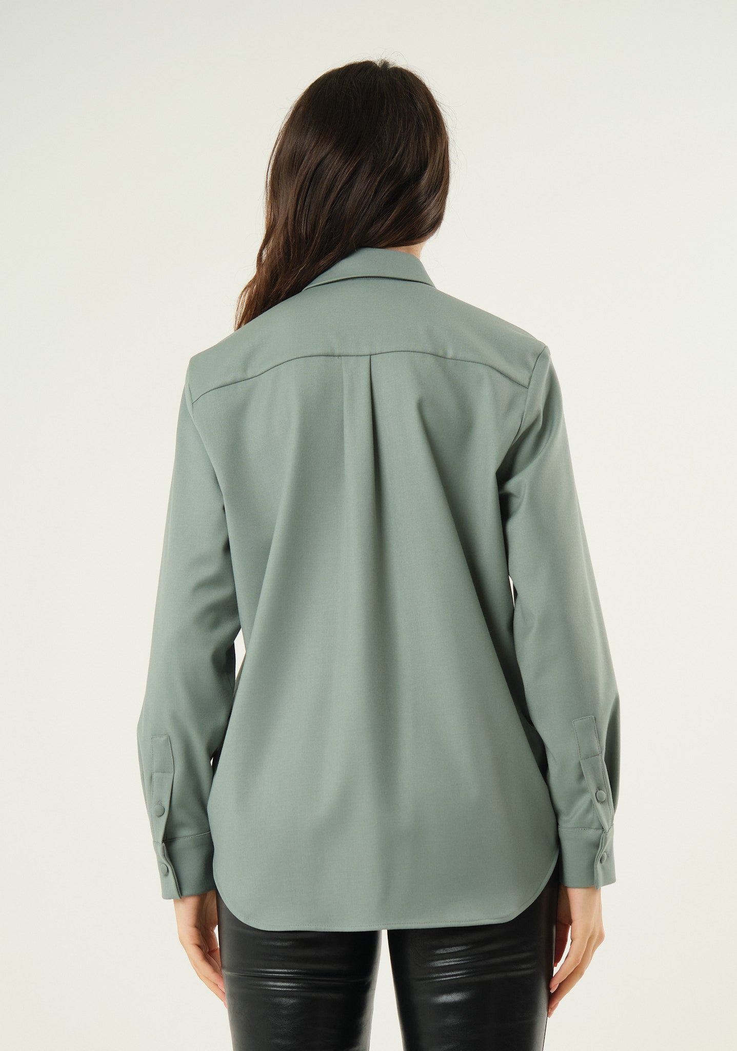 Camicia in tessuto doppiato