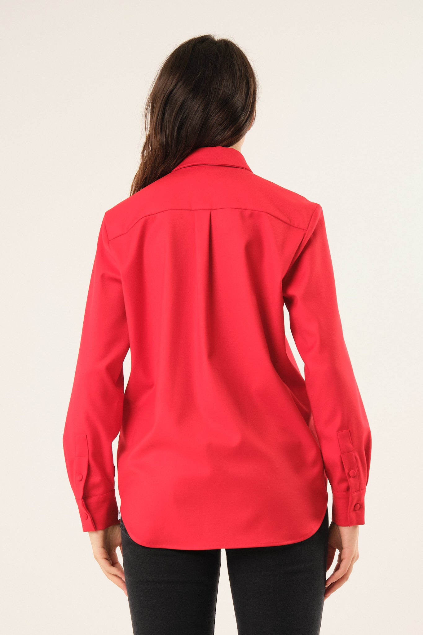 Camicia in tessuto doppiato