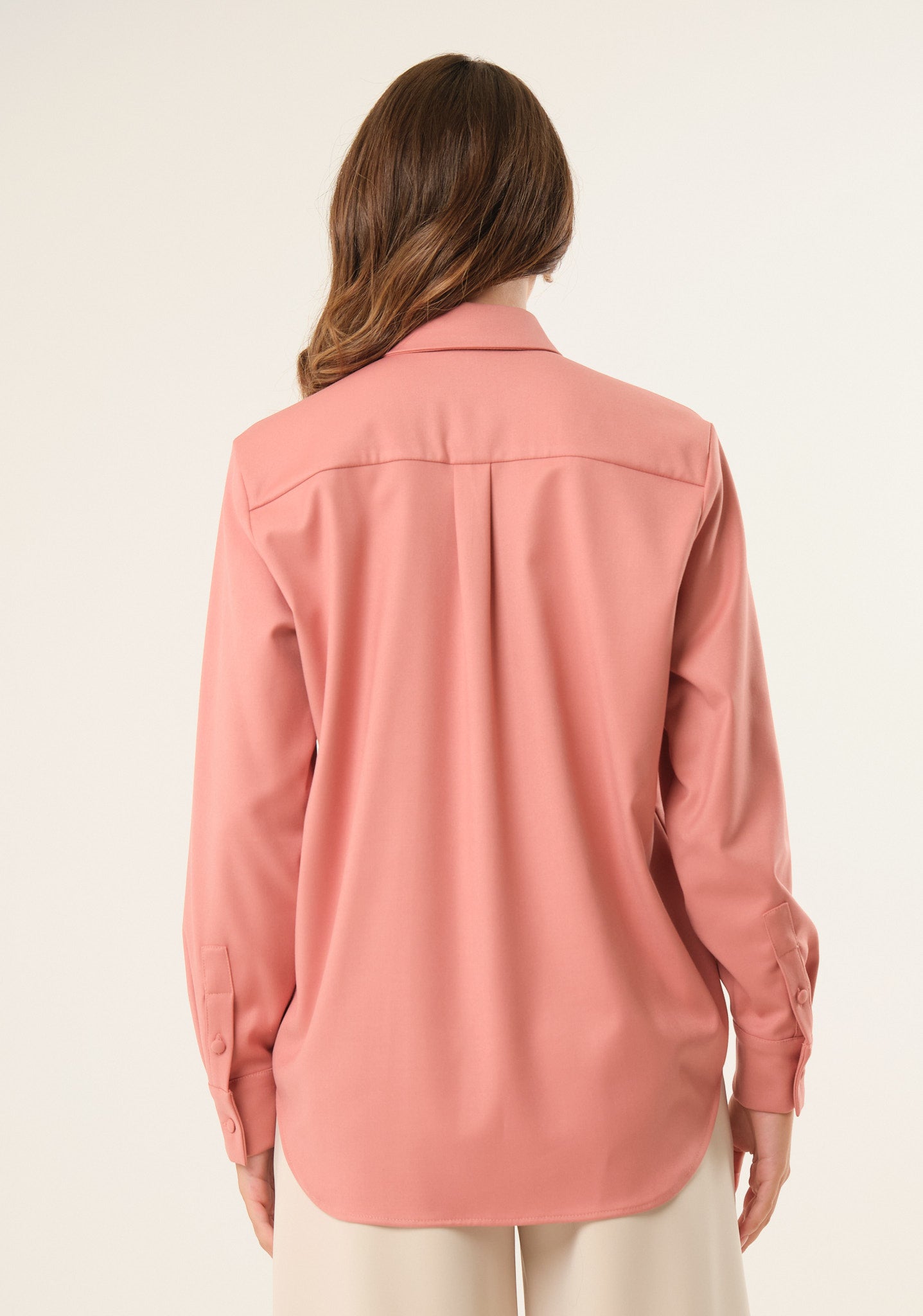Camicia in tessuto doppiato