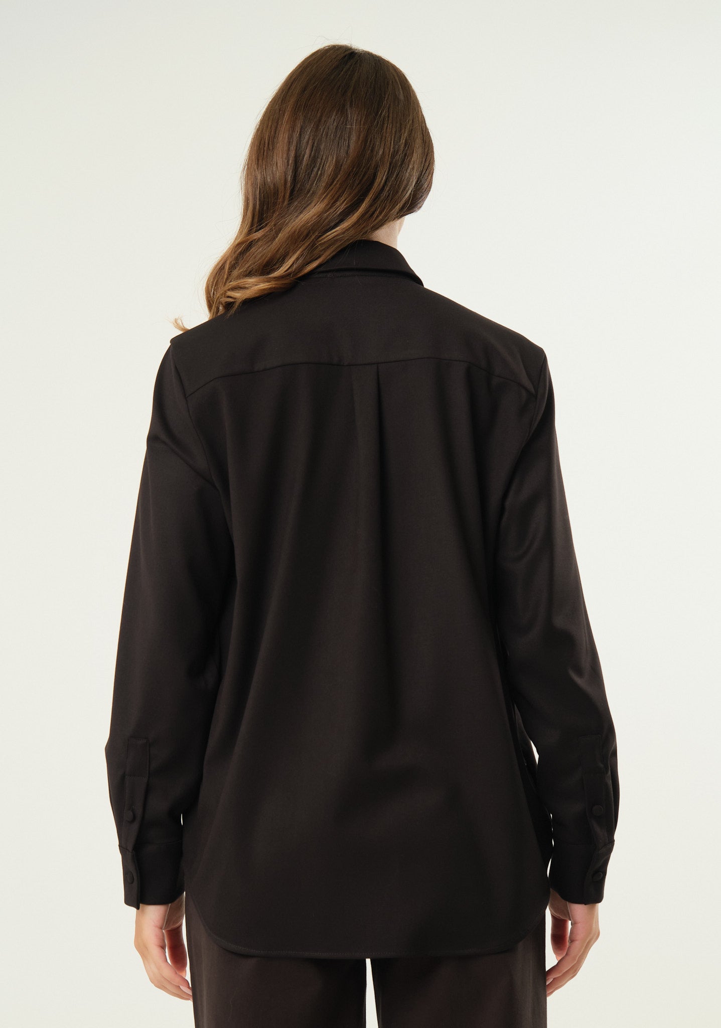 Camicia in tessuto doppiato