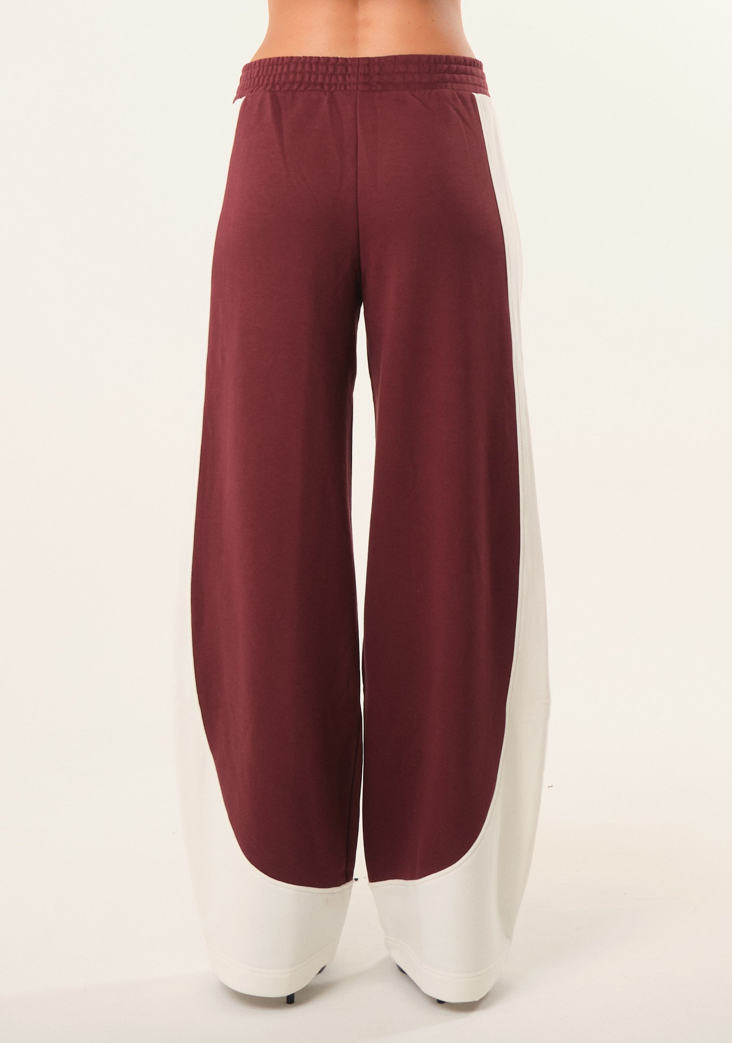 Pantalone tuta bicolor