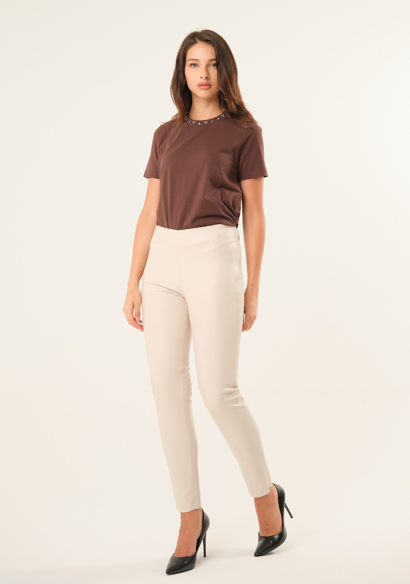 Pantalone effetto seconda pelle