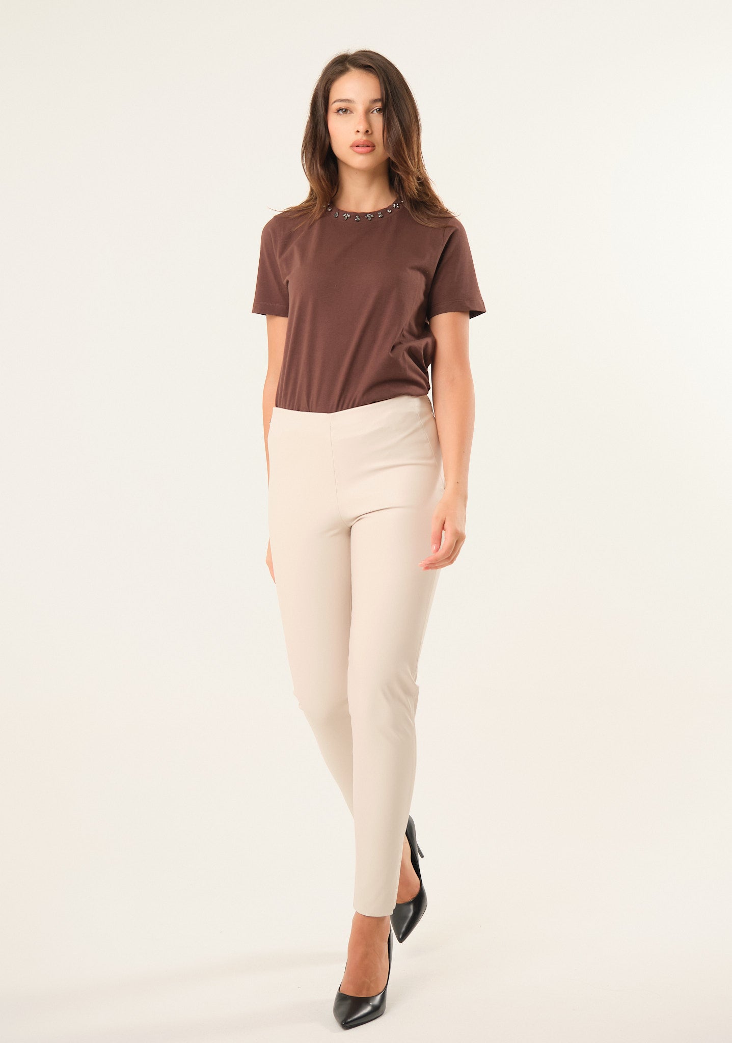 Pantalone effetto seconda pelle