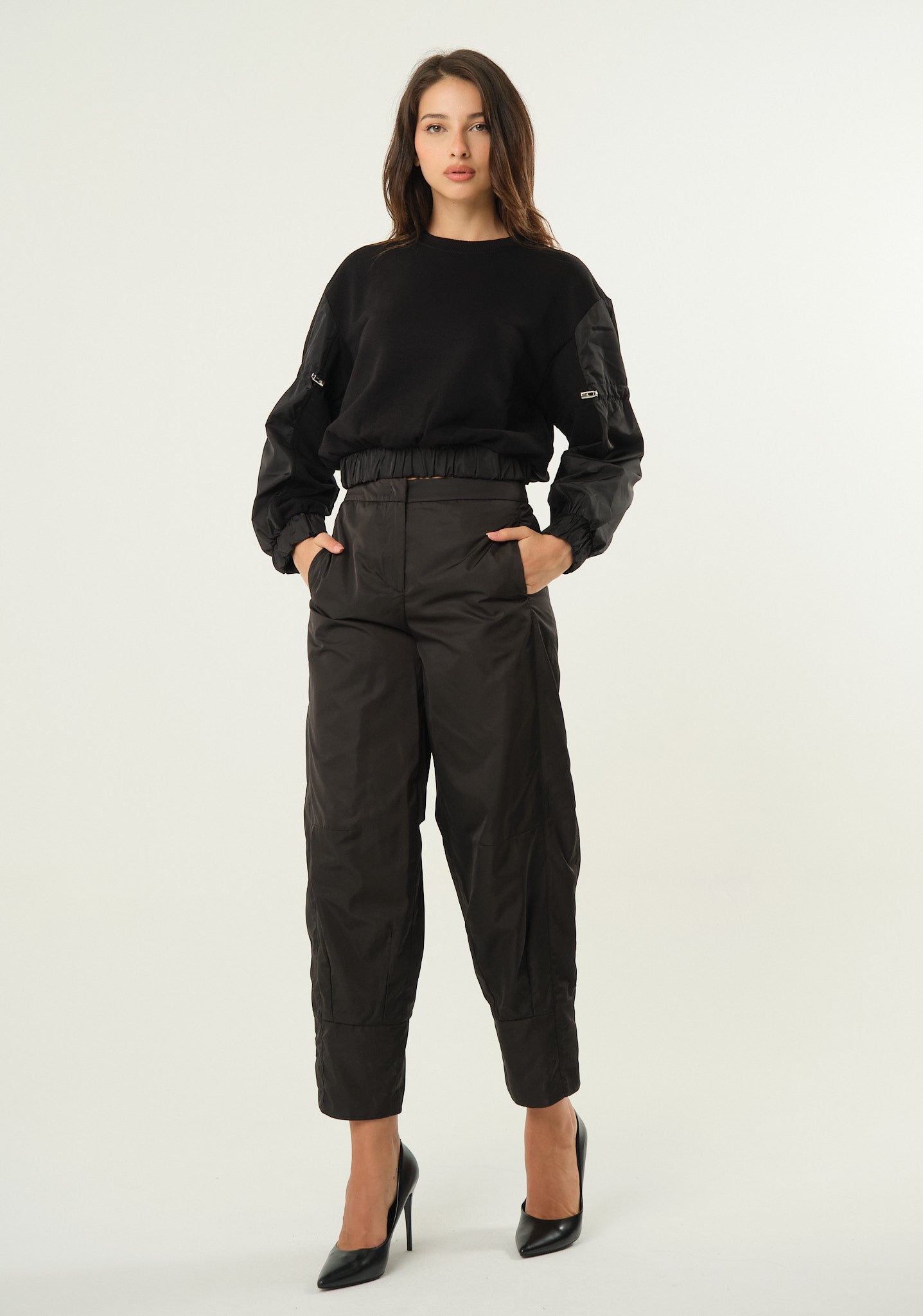 Pantalone in tessuto tecnico