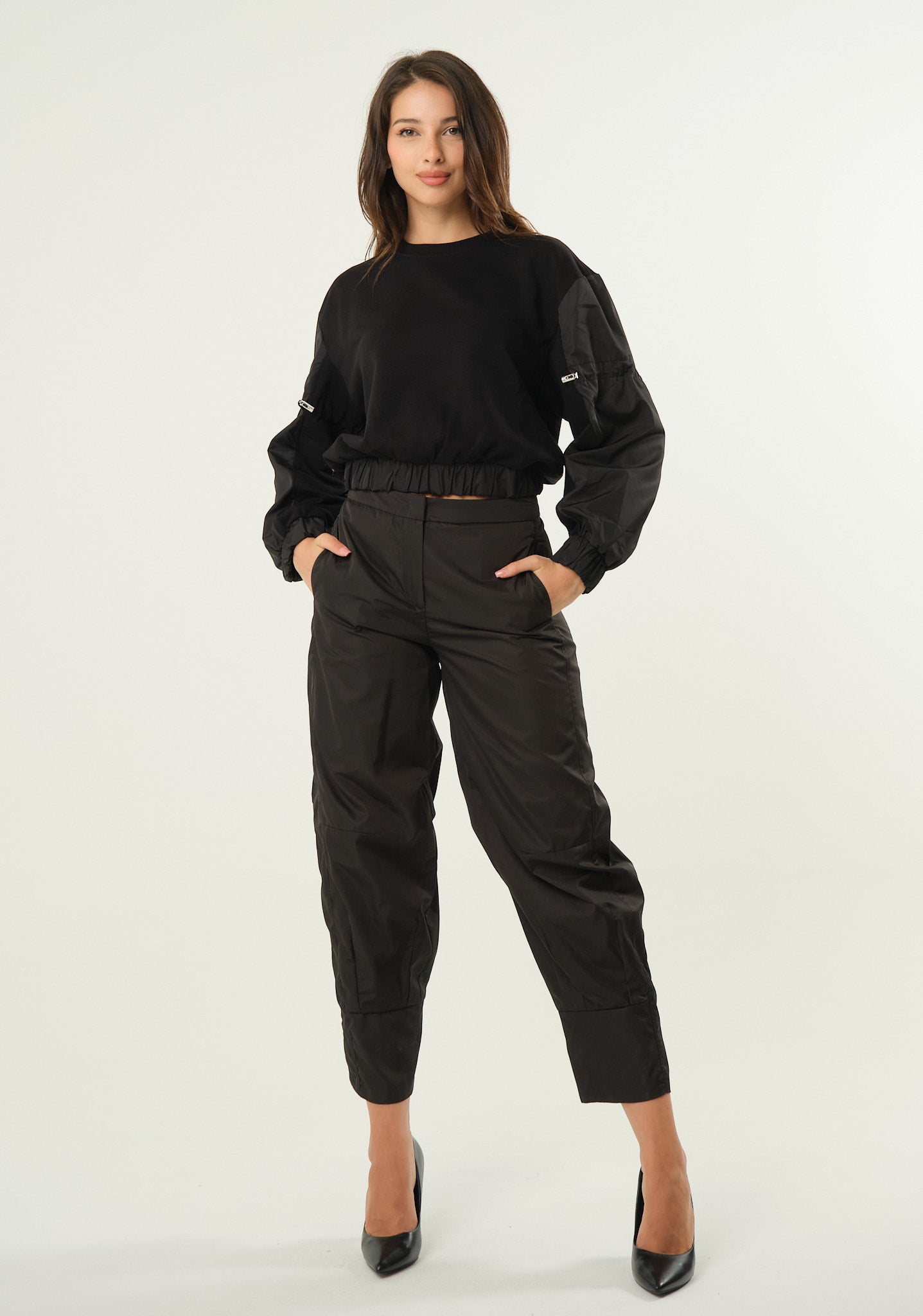 Pantalone in tessuto tecnico