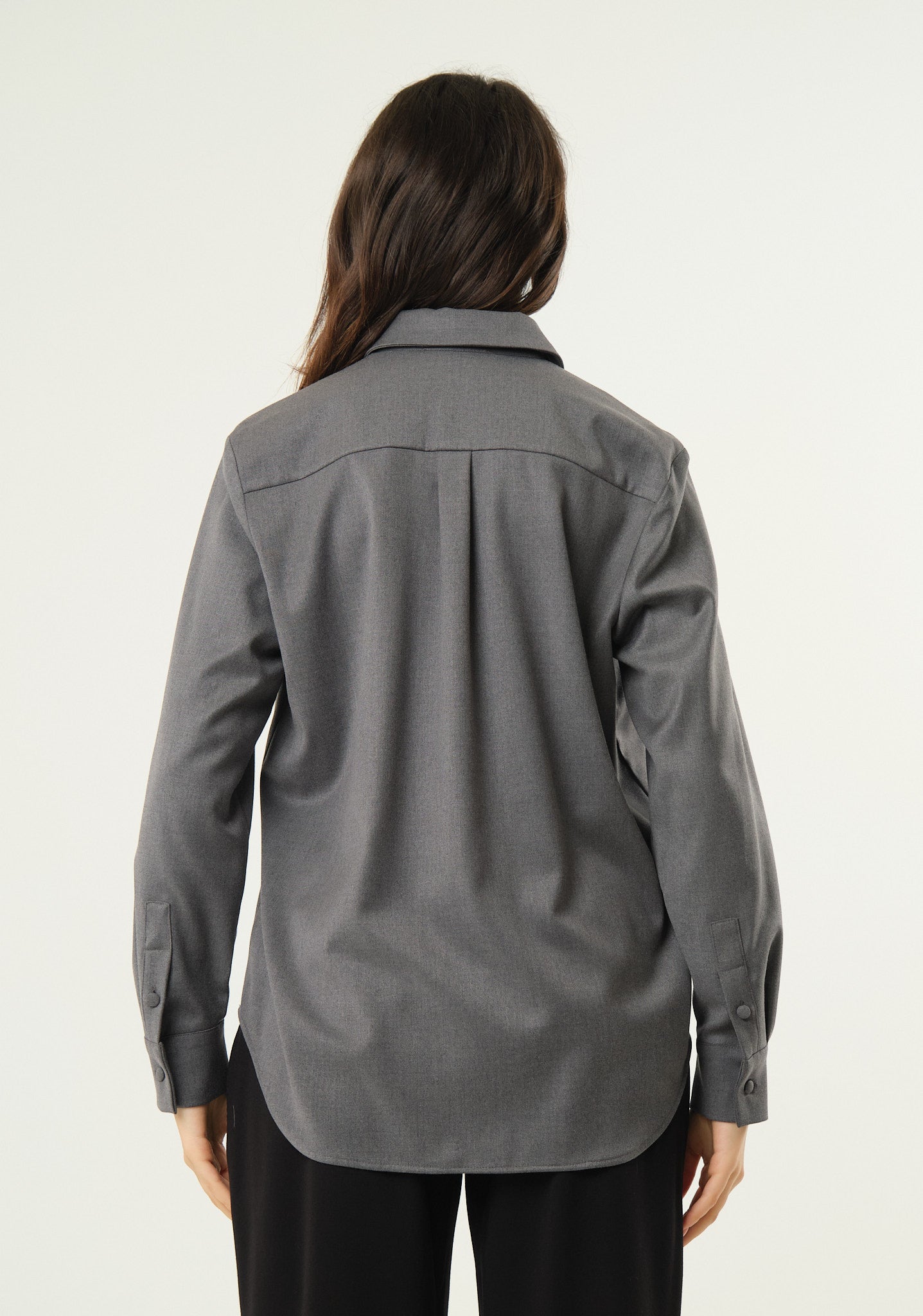 Camicia in tessuto doppiato