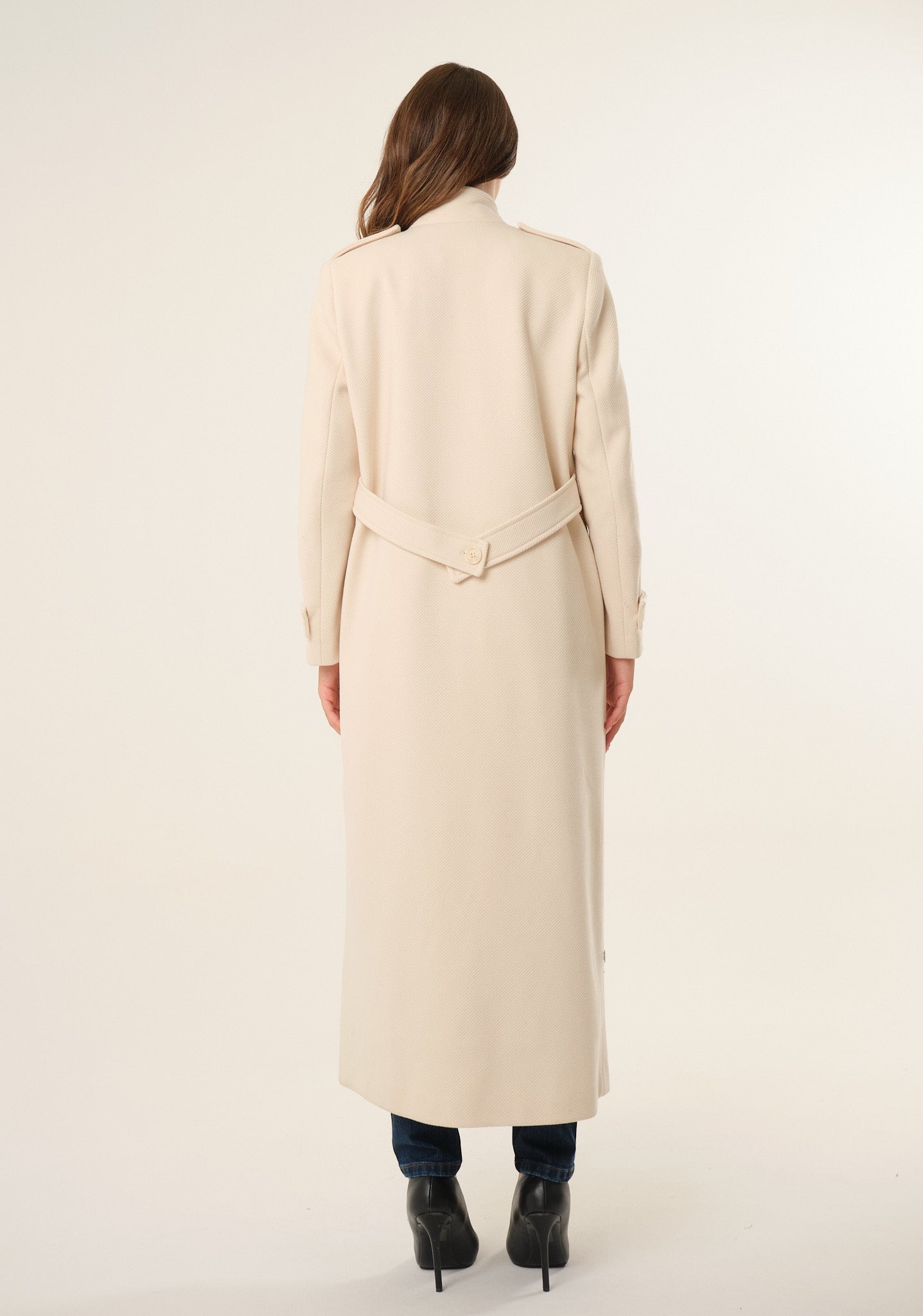 Cappotto lungo doppiopetto