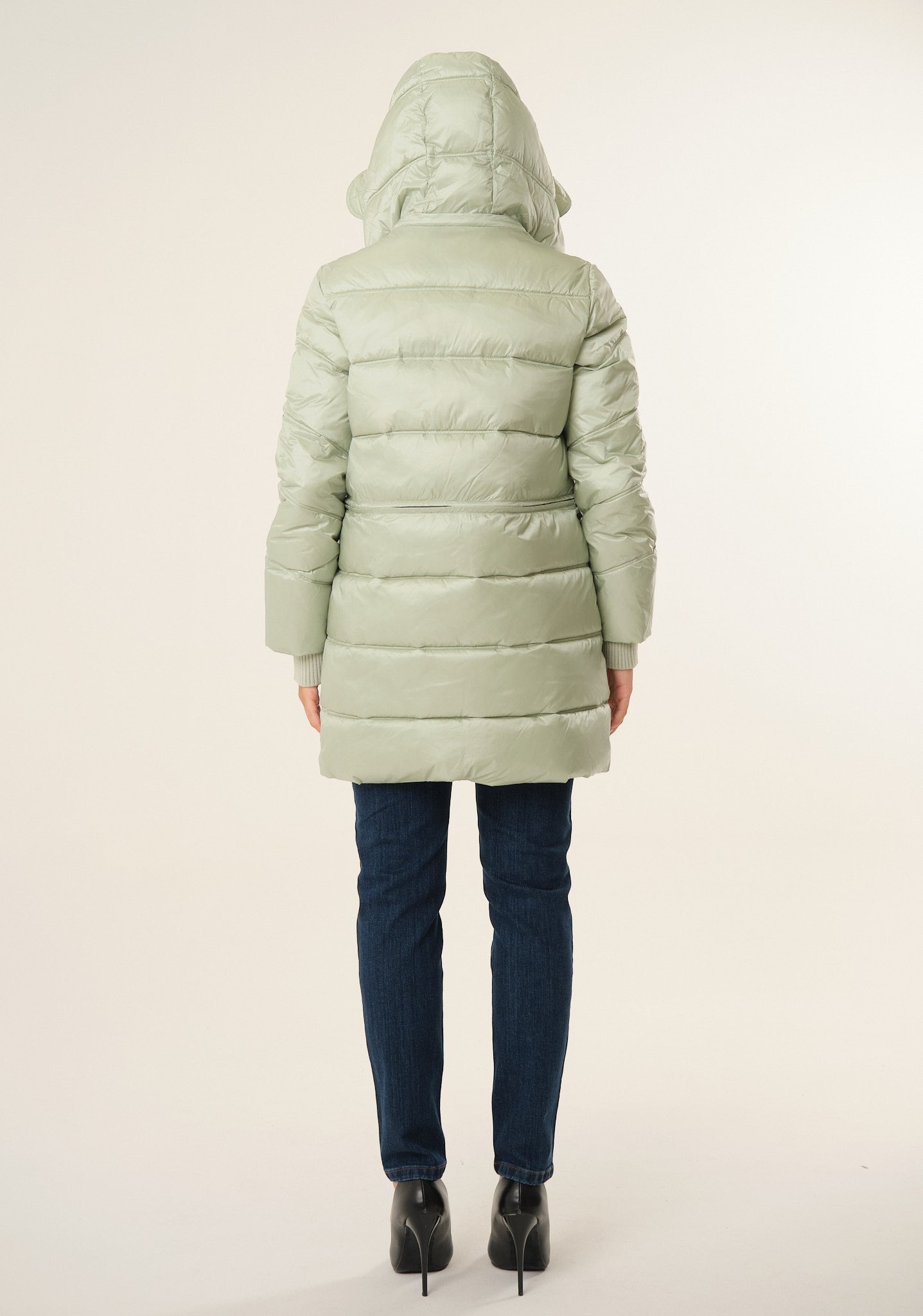 Piumino midi trasformabile