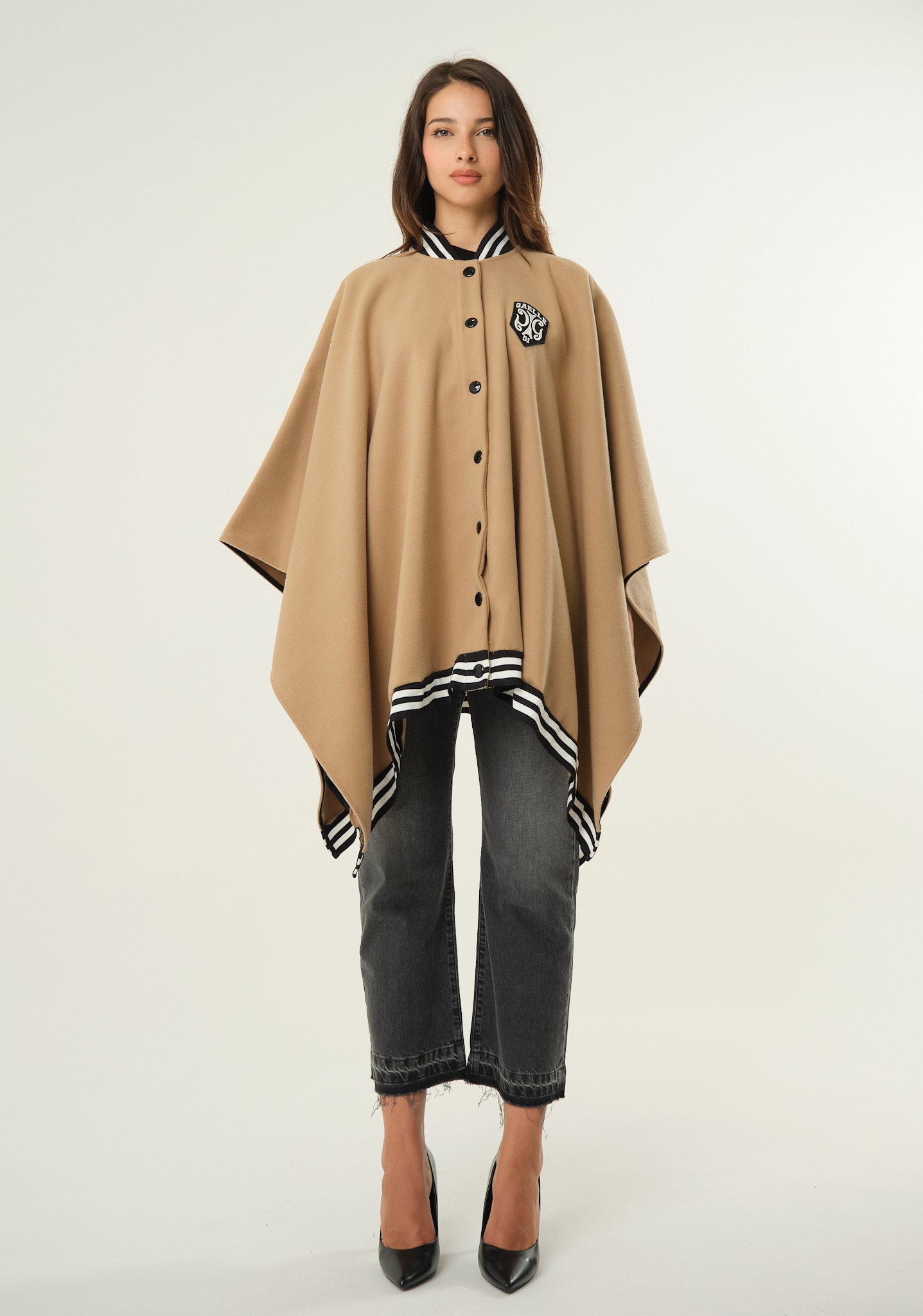 Poncho in panno