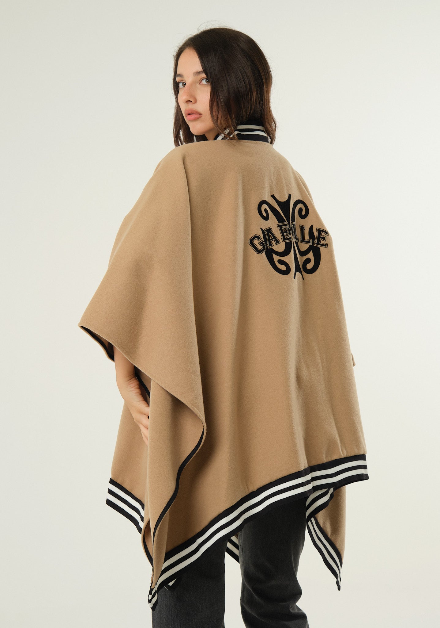 Poncho in panno