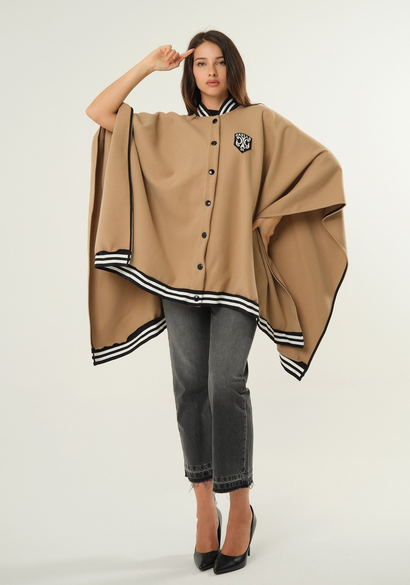 Poncho in panno