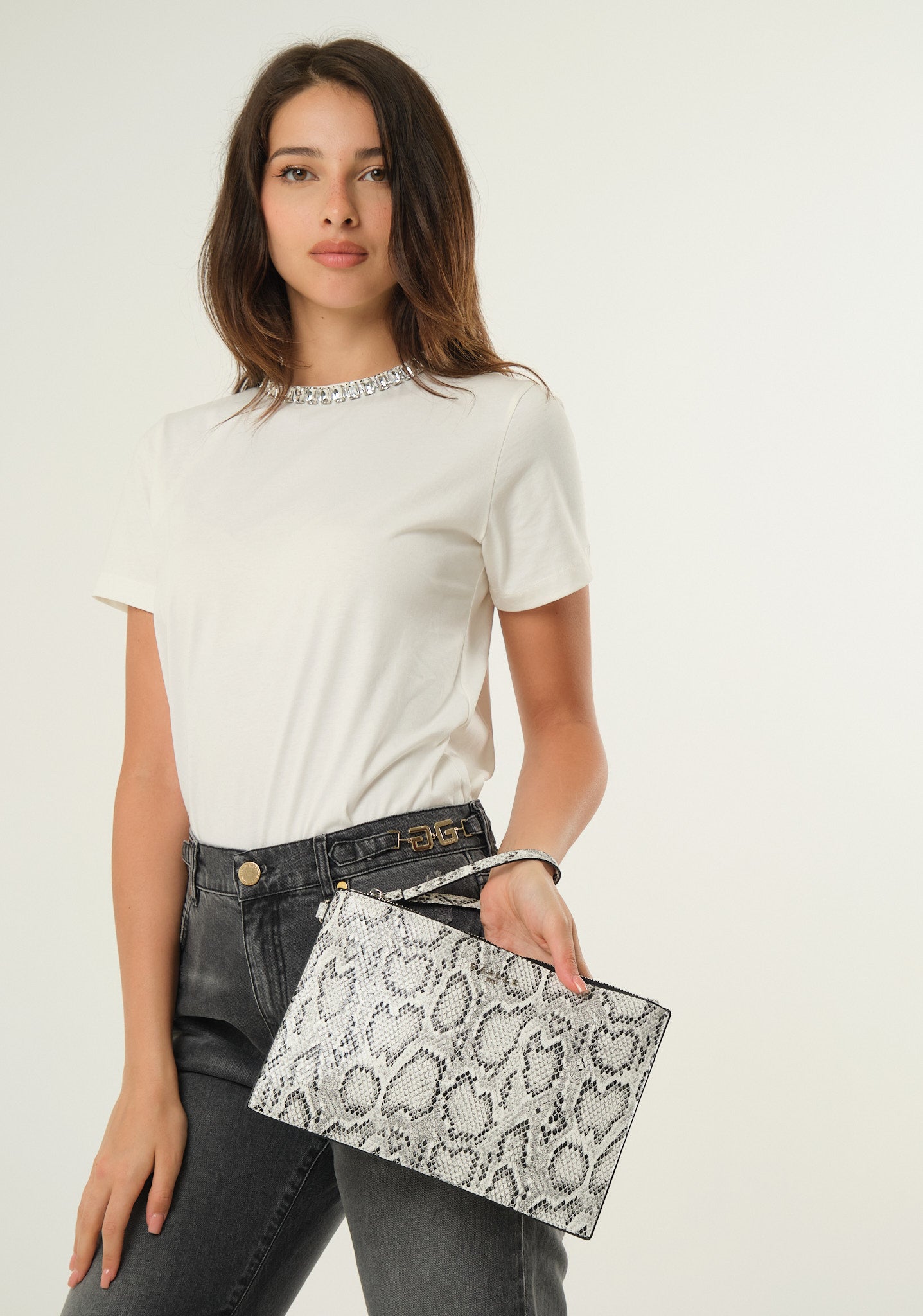 Pochette a mano animalier