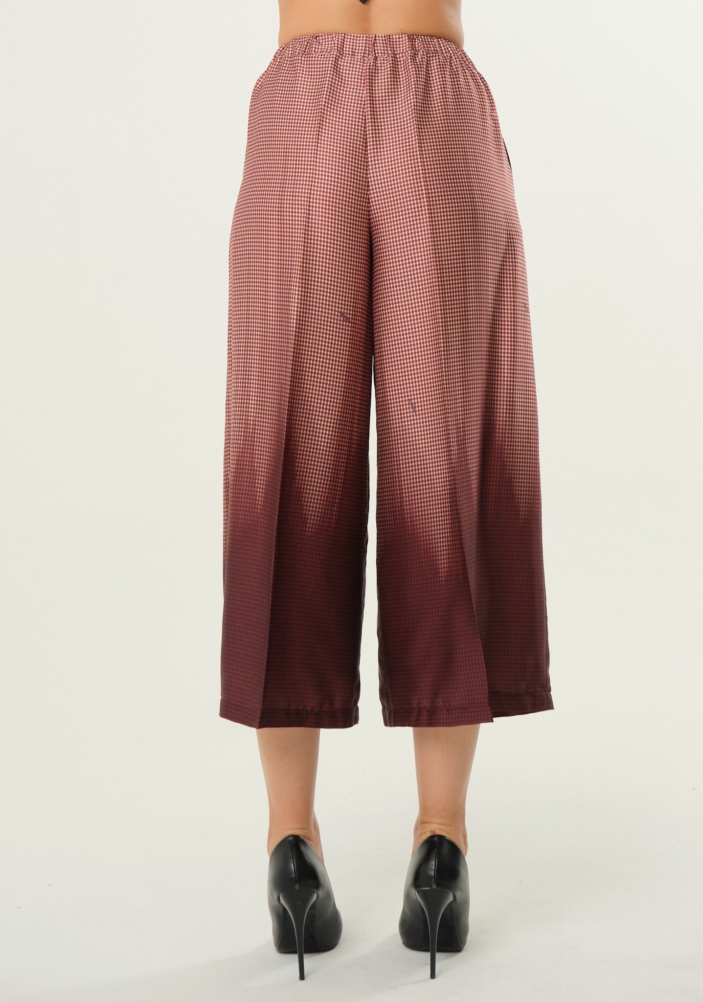 Pantaloni in fantasia sfumata