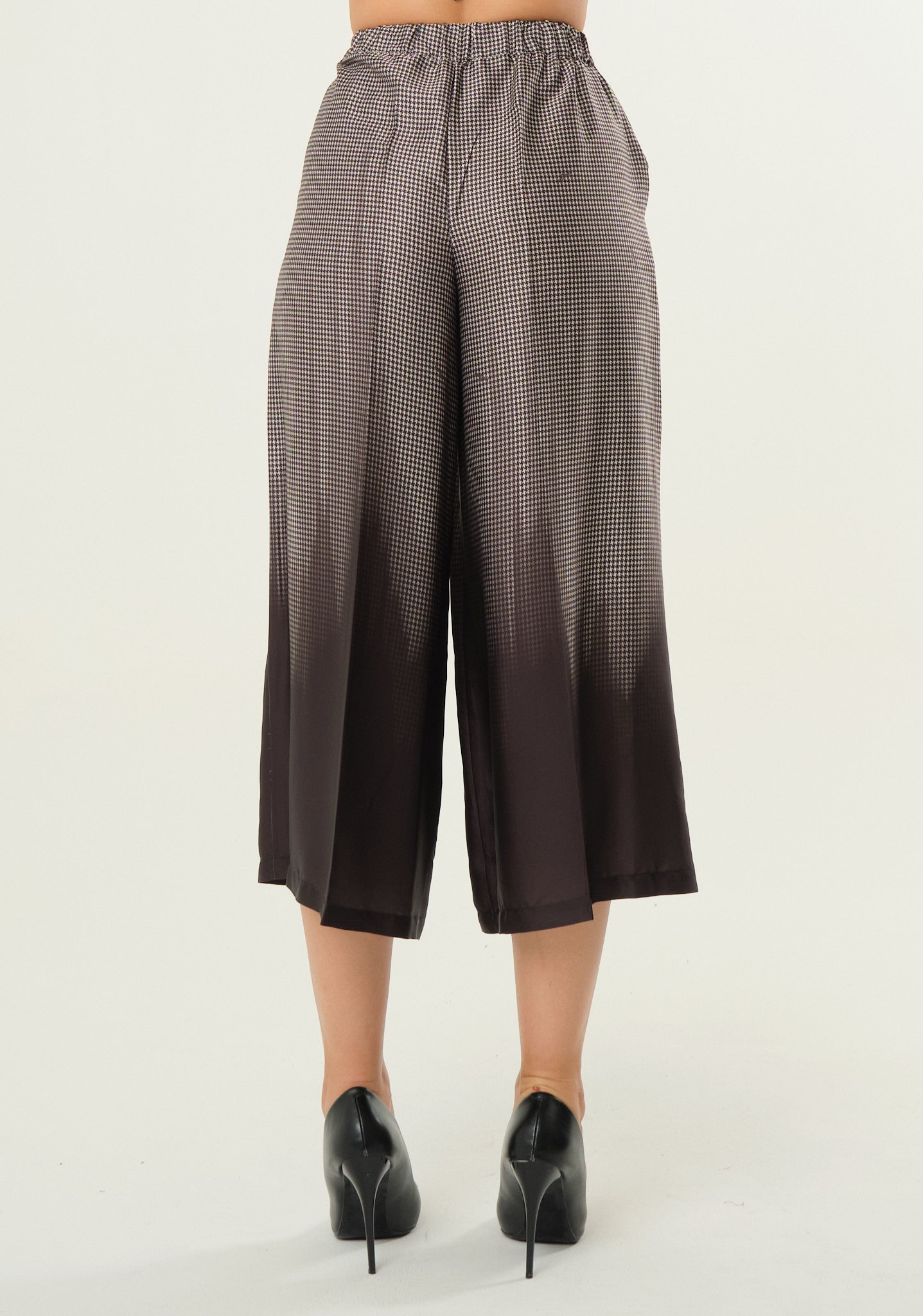 Pantaloni in fantasia sfumata