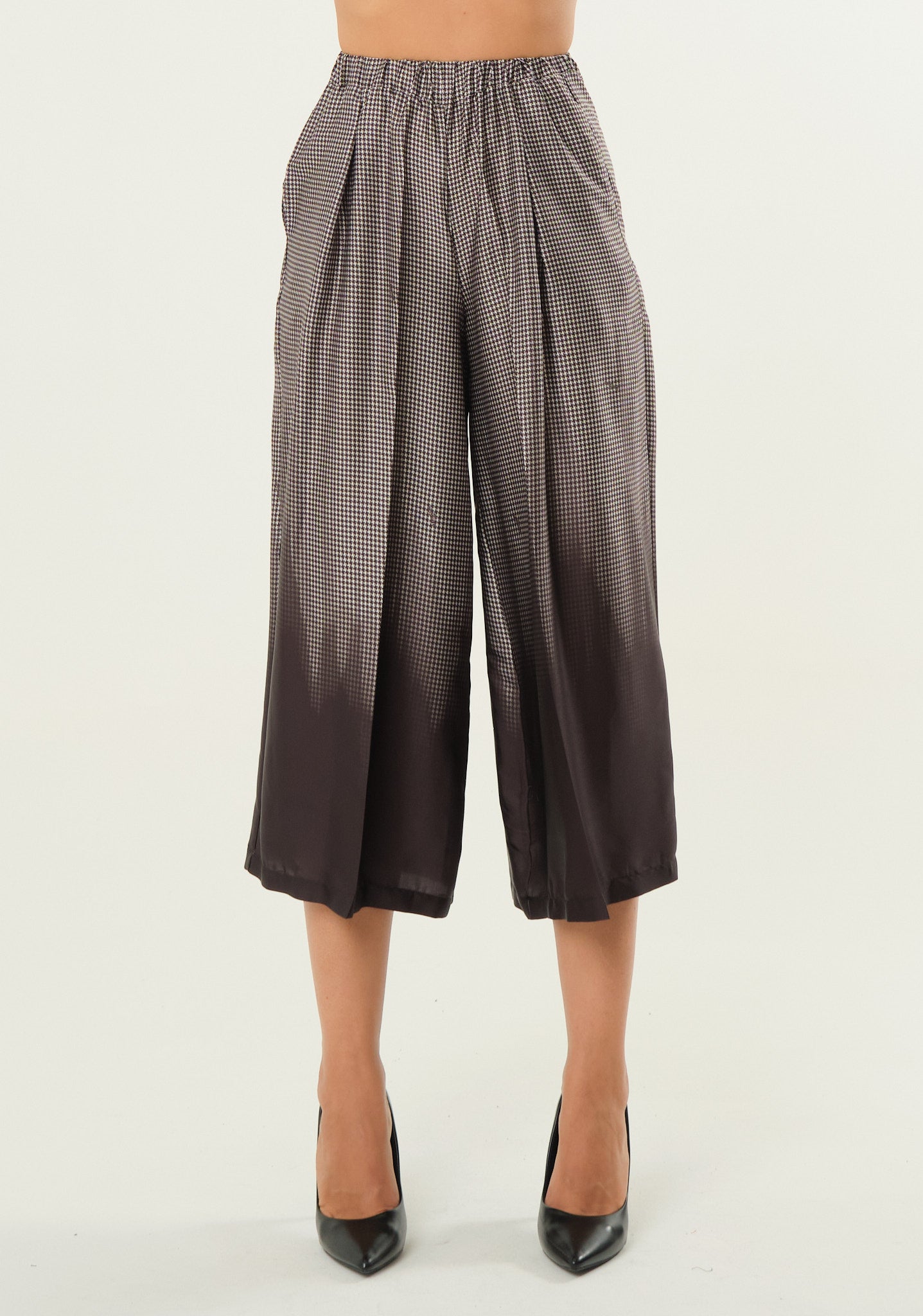 Pantaloni in fantasia sfumata