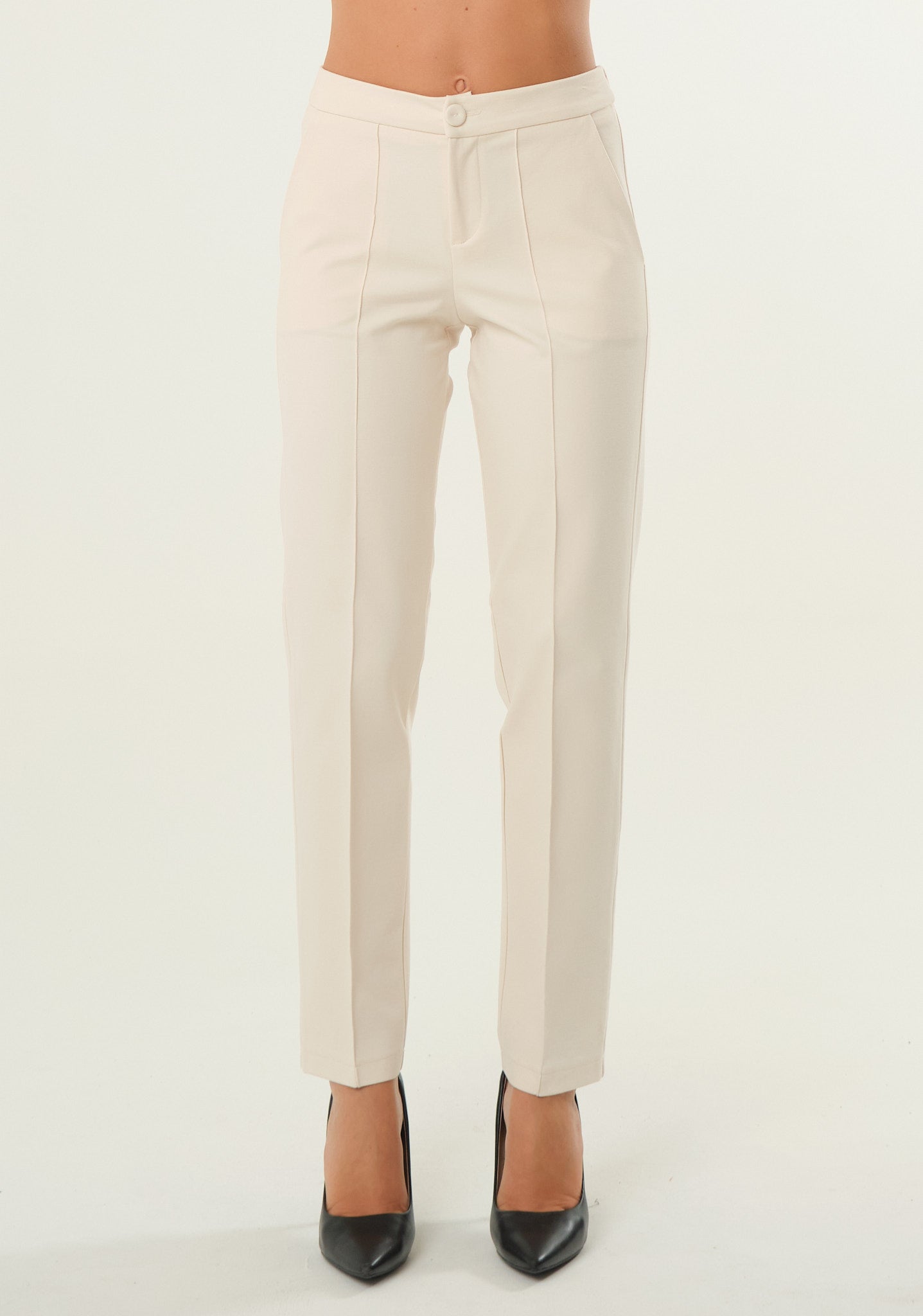 Pantaloni sigaretta in punto milano