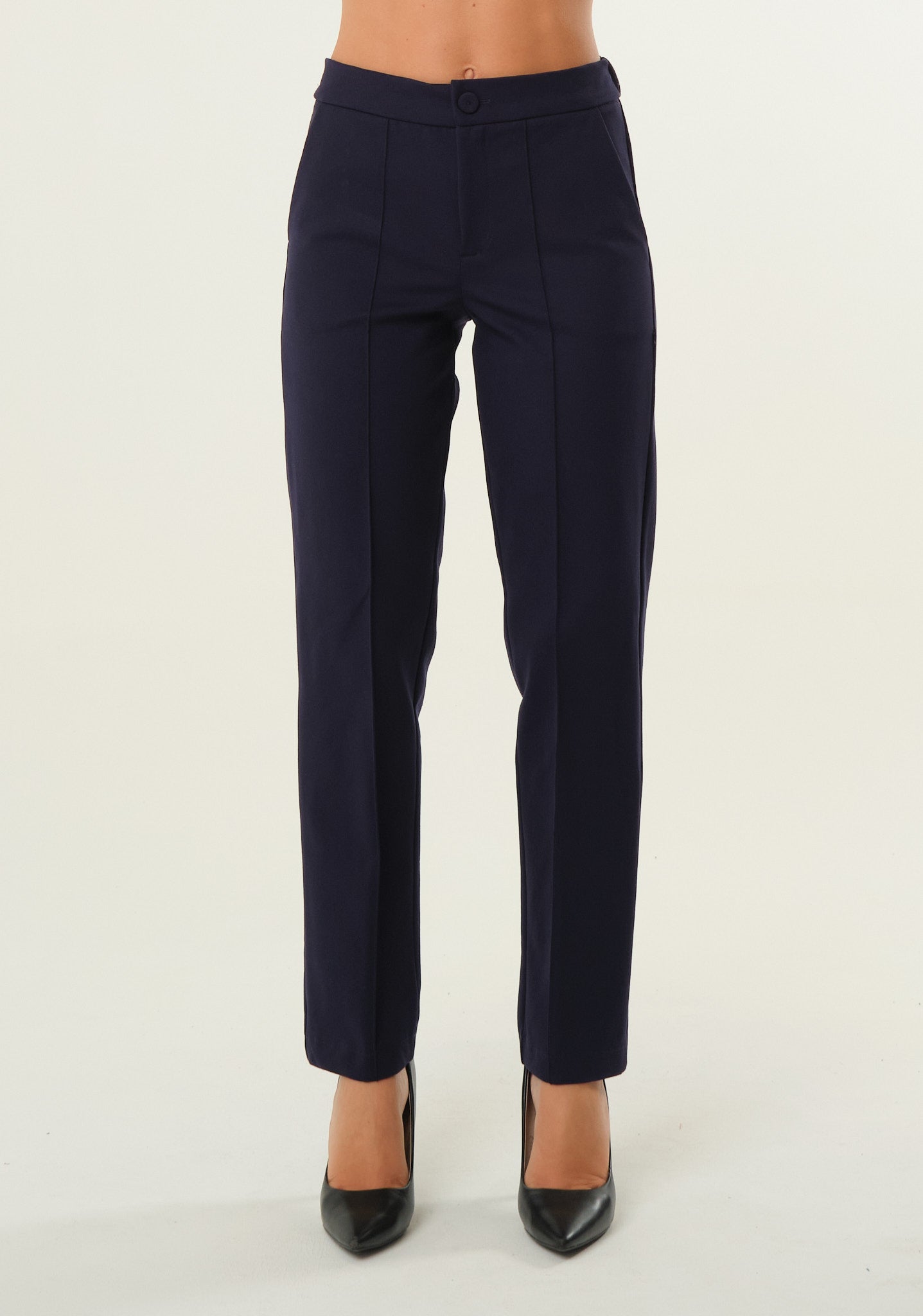Pantaloni sigaretta in punto milano