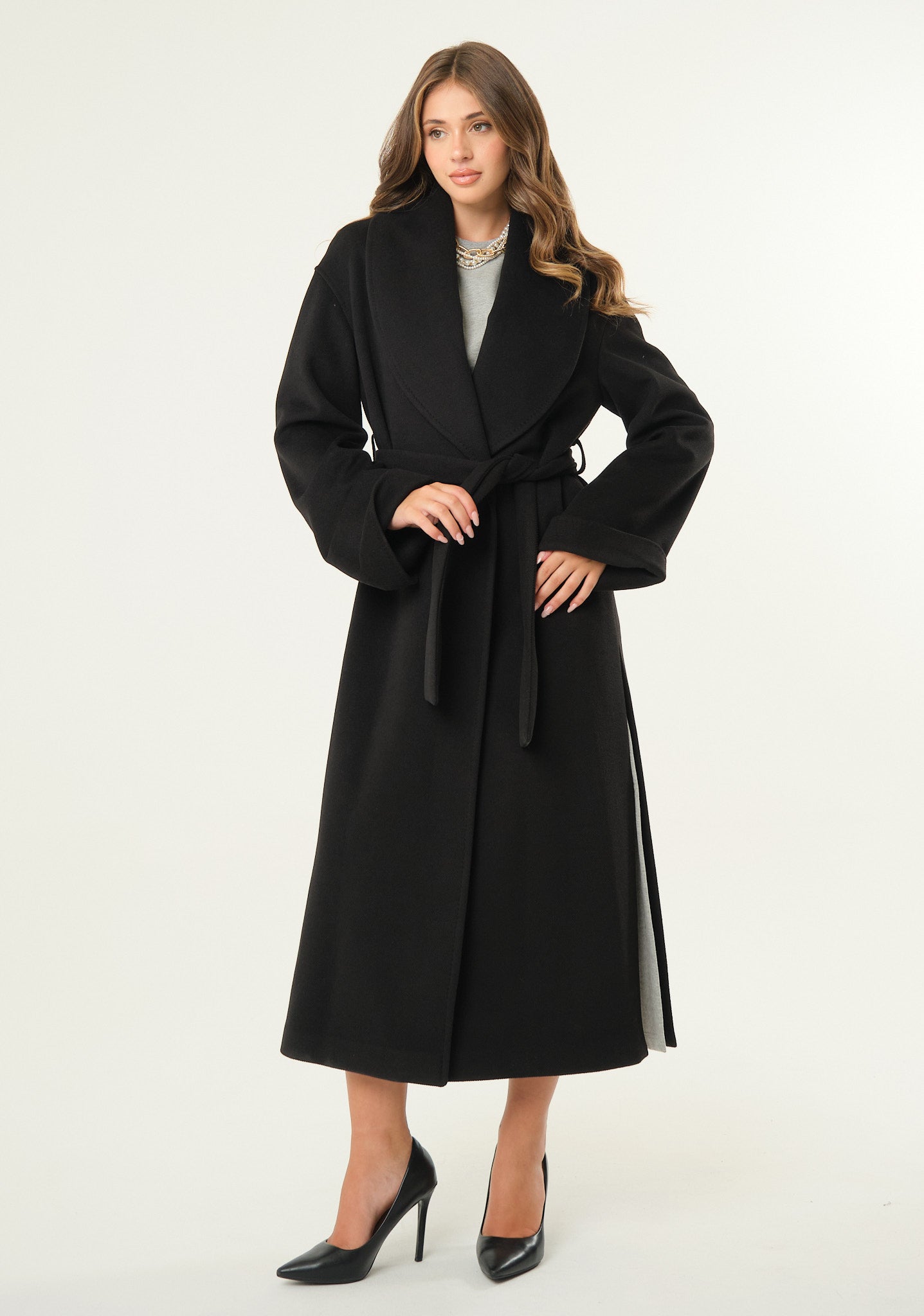 Cappotto a vestaglia