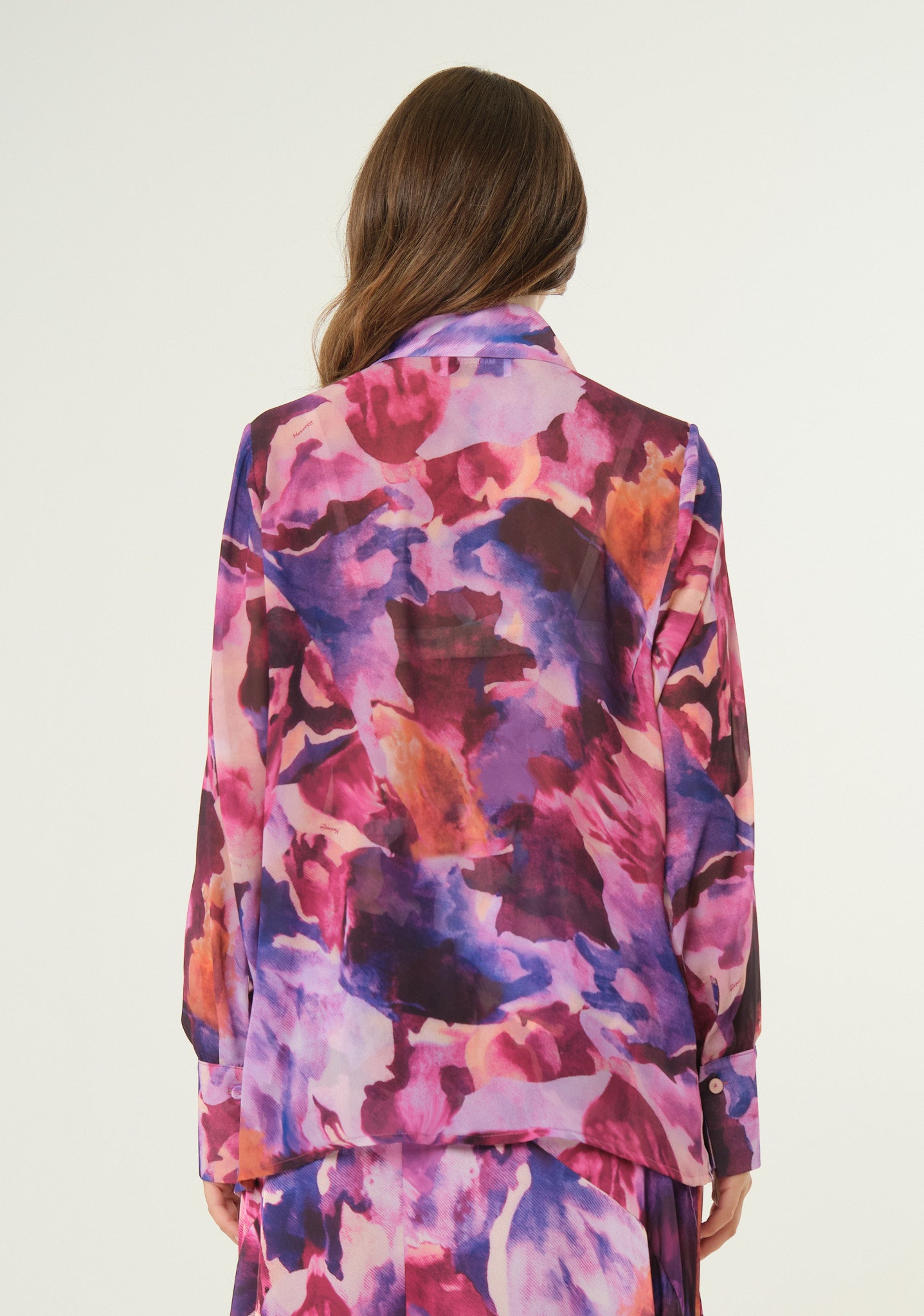 Camicia in chiffon