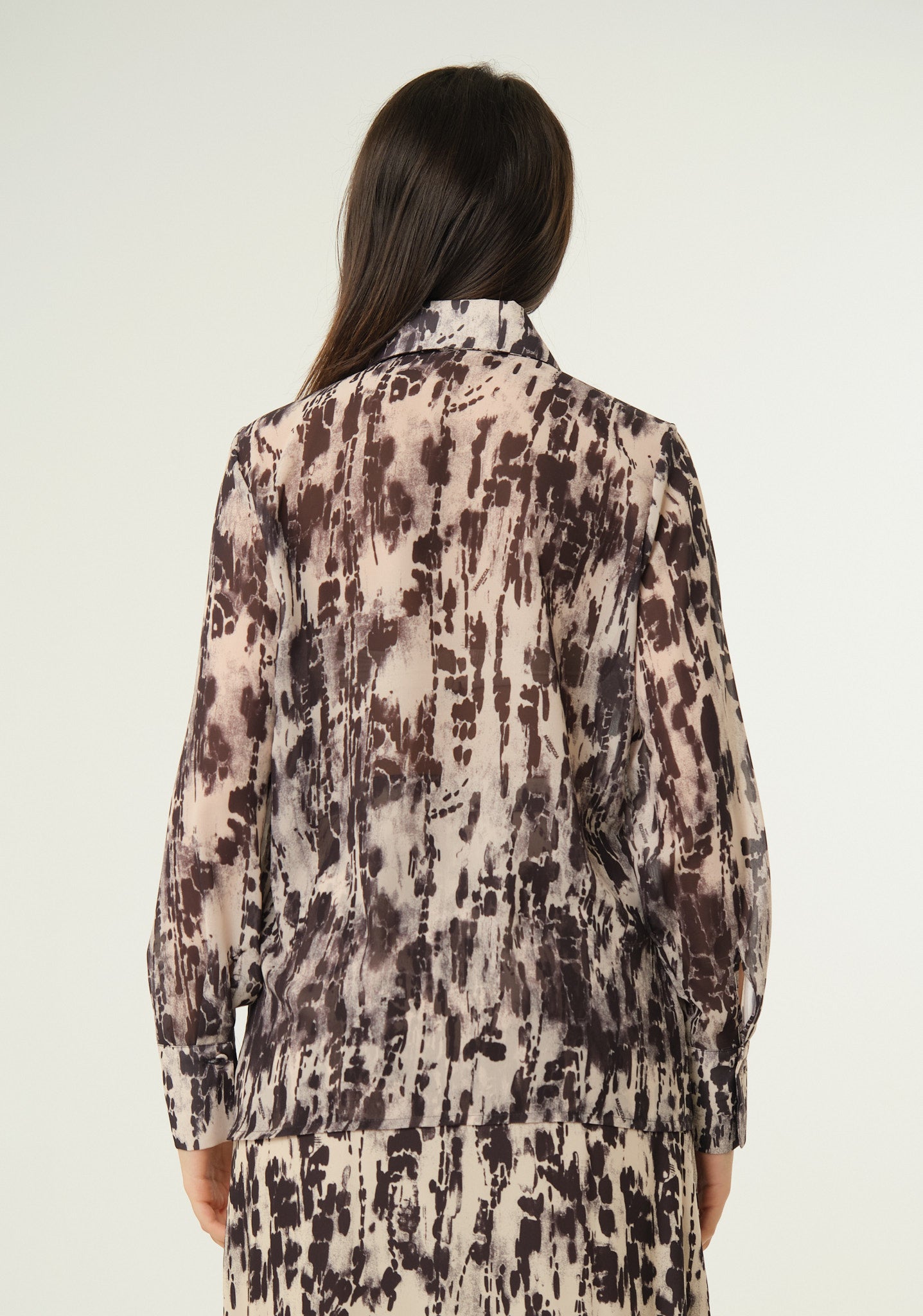 Camicia in chiffon