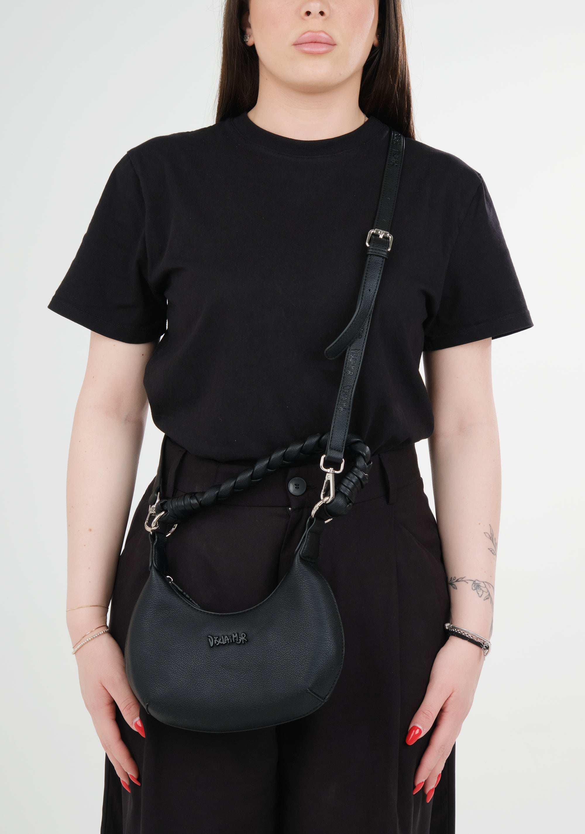 Borsa piccola a mezzaluna
