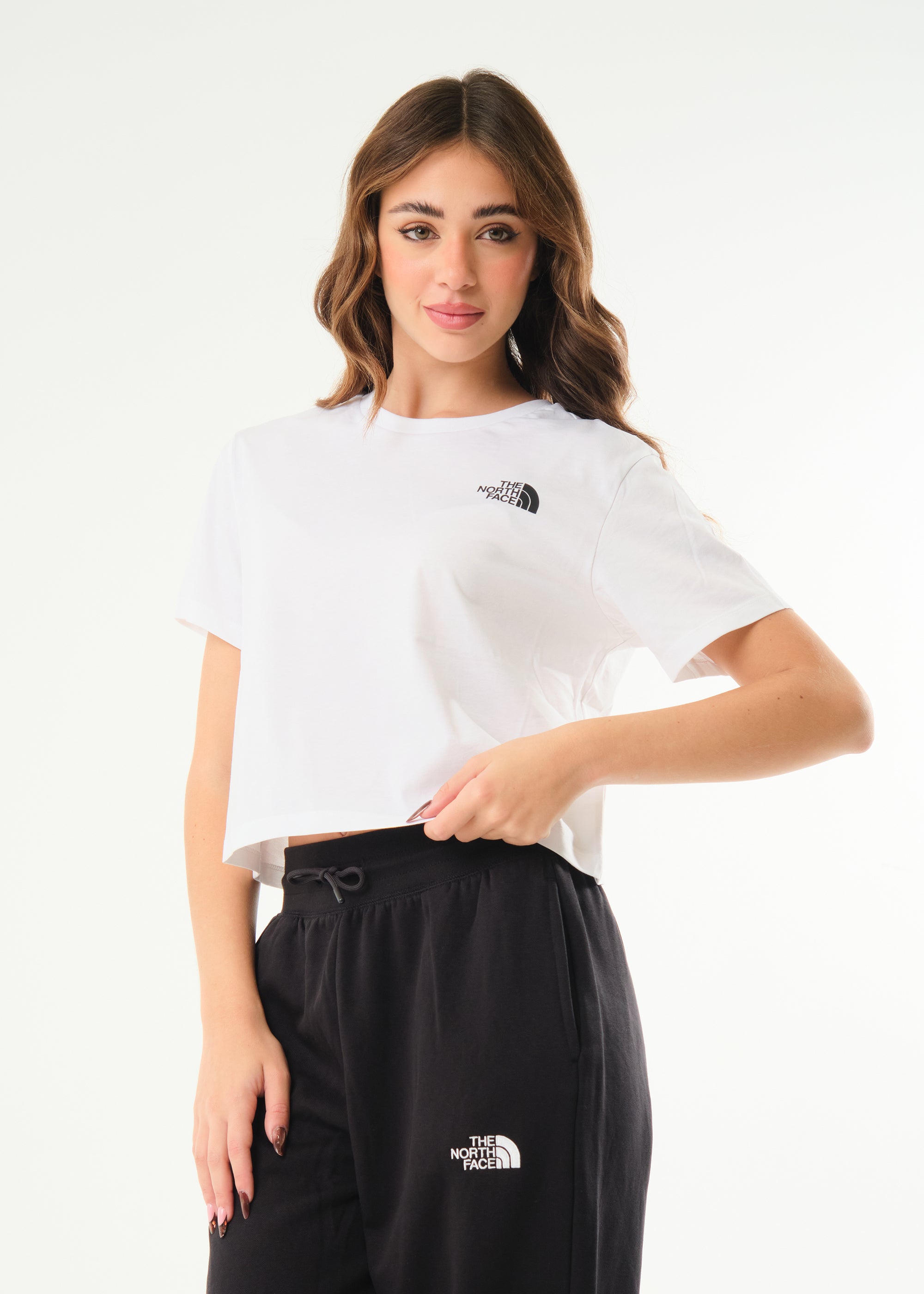 T-shirt Simple Dome Cropped Slim