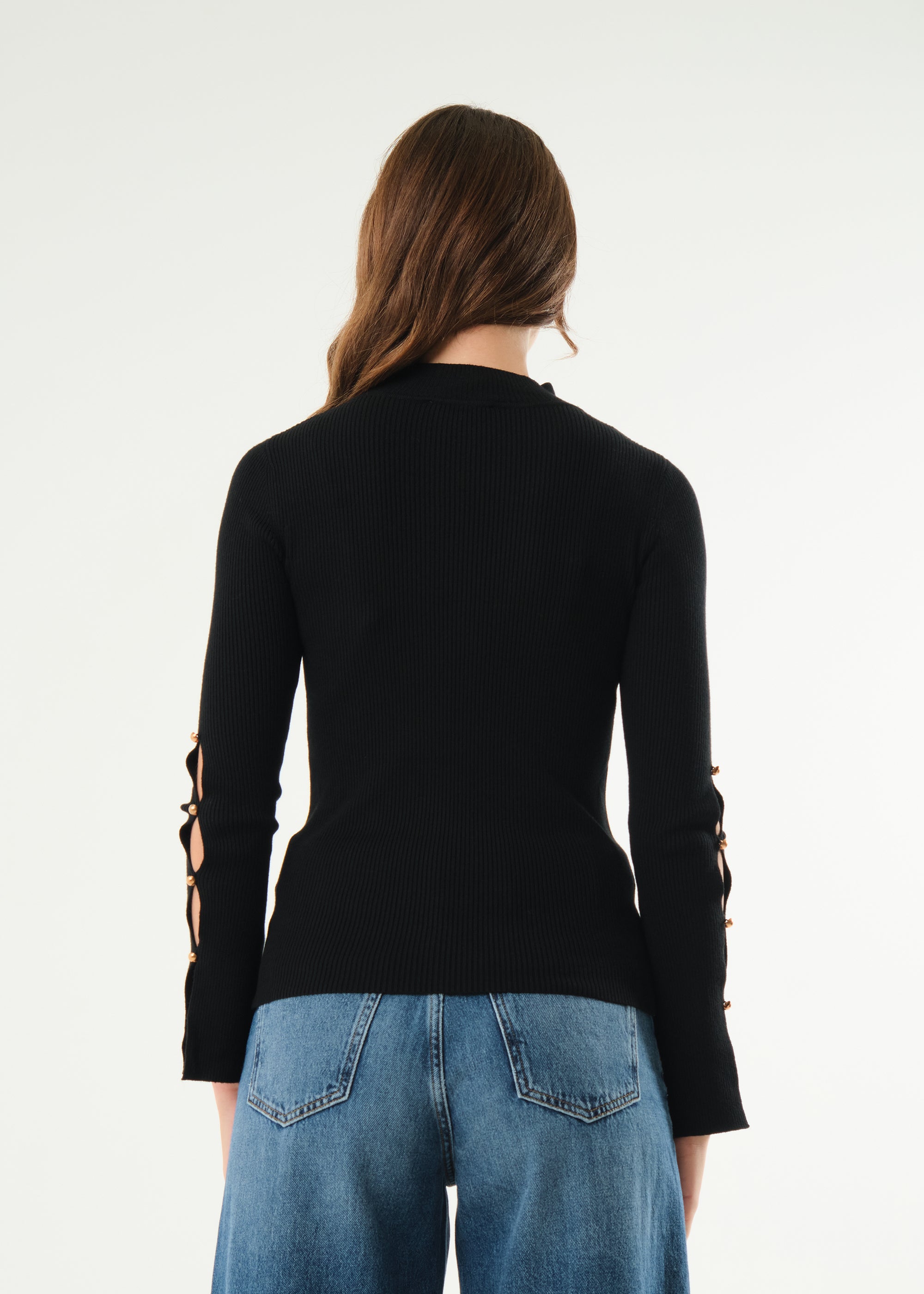 Maglia con cut out frontale