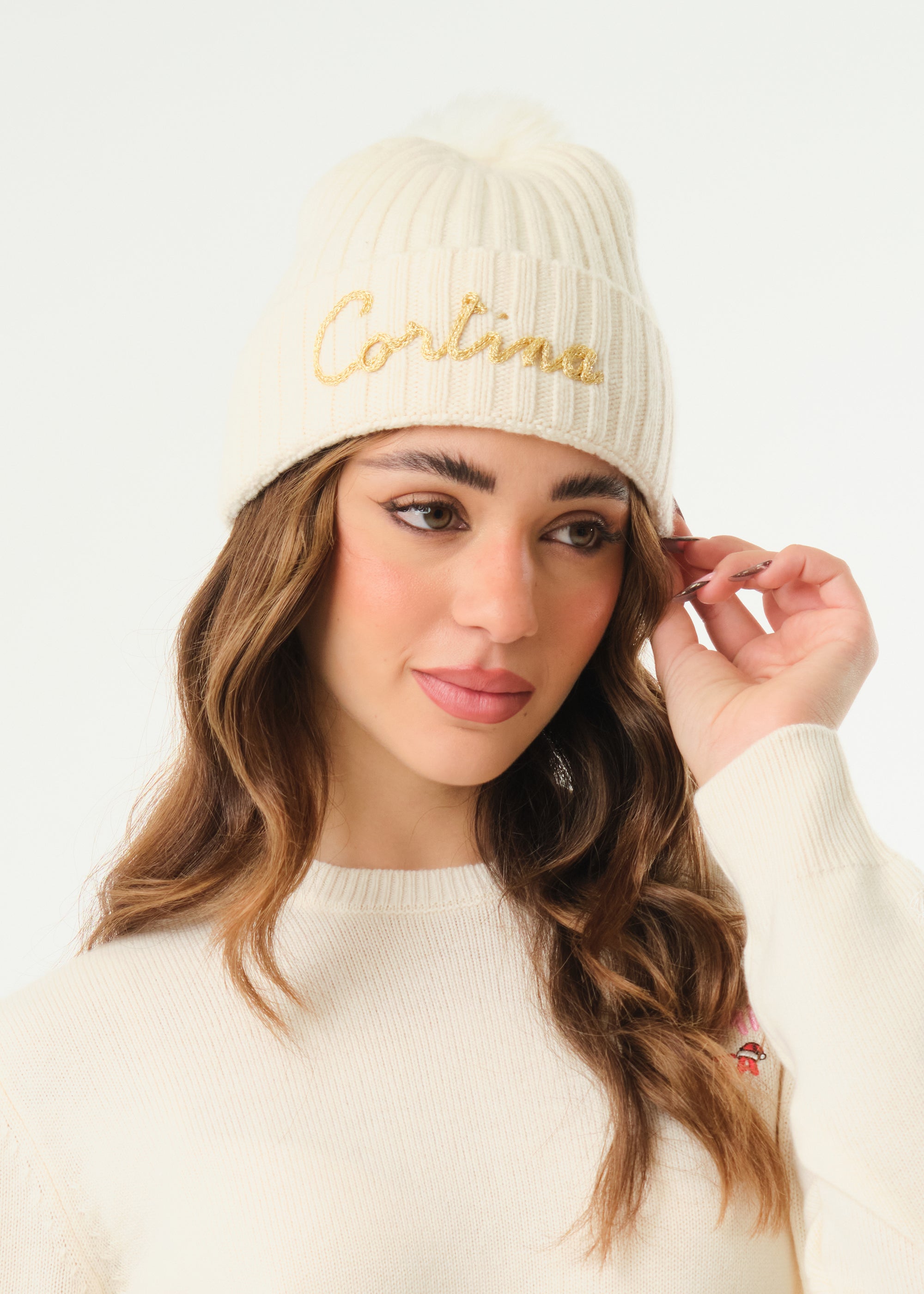 Cappello Wengen in misto cashmere