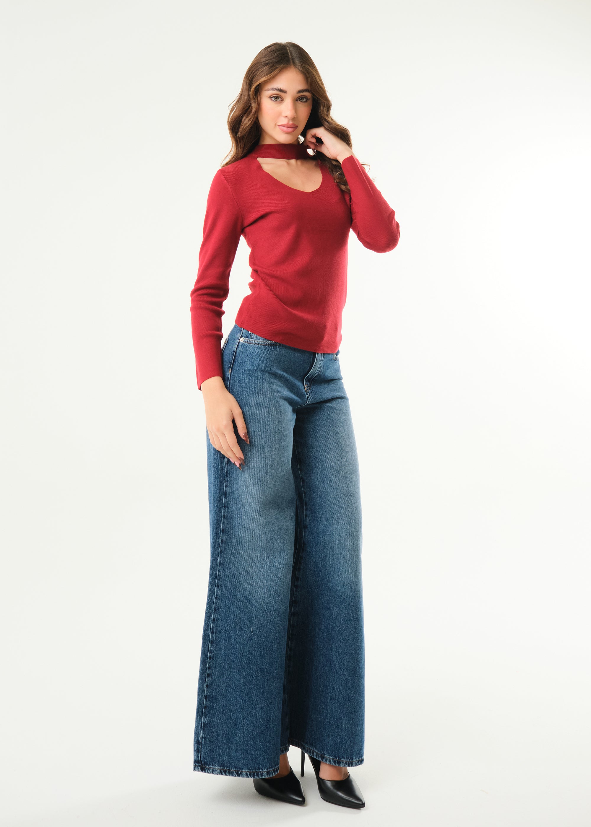 Maglia cut out frontale