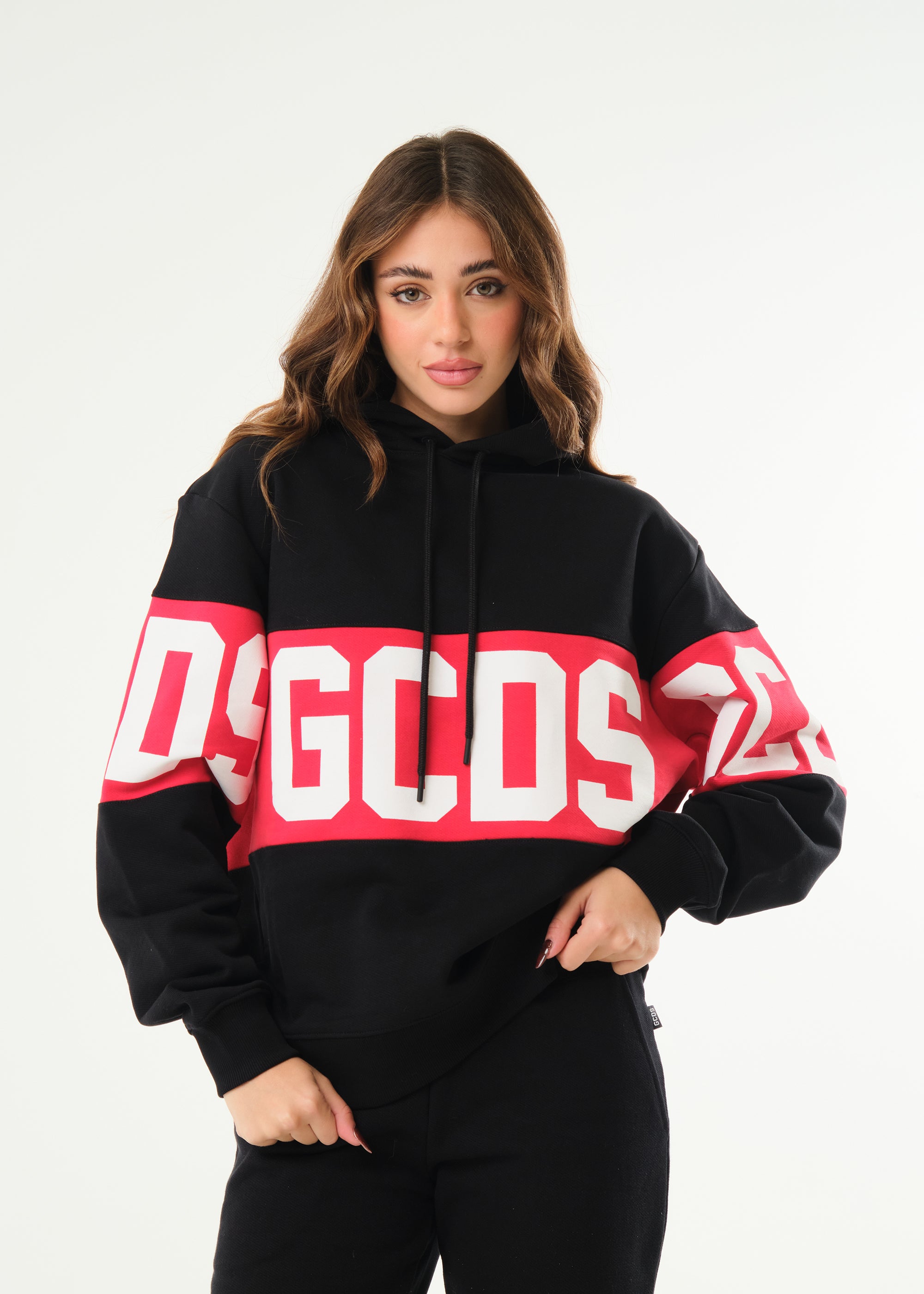 Felpa basic con cappuccio