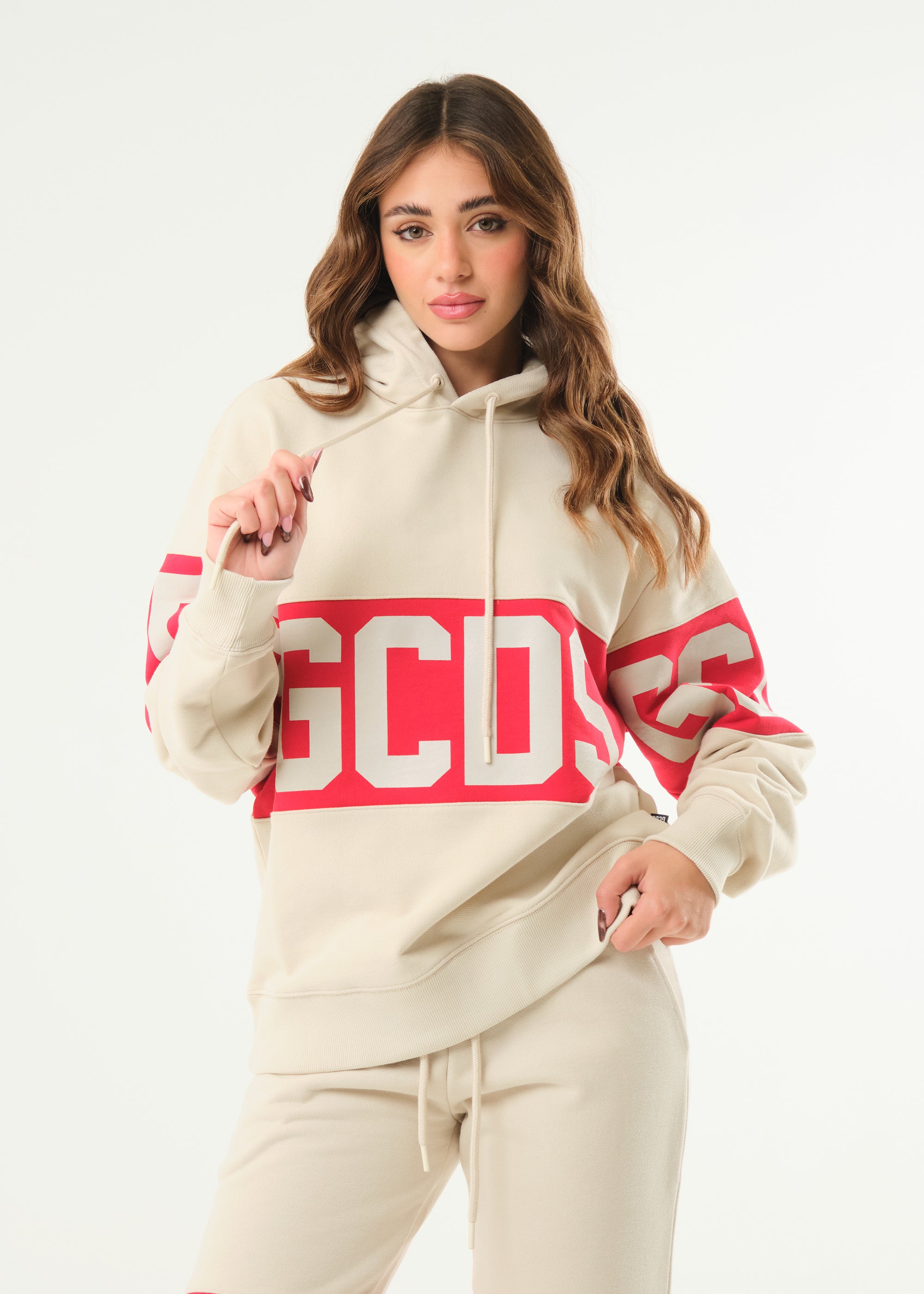 Felpa basic con cappuccio