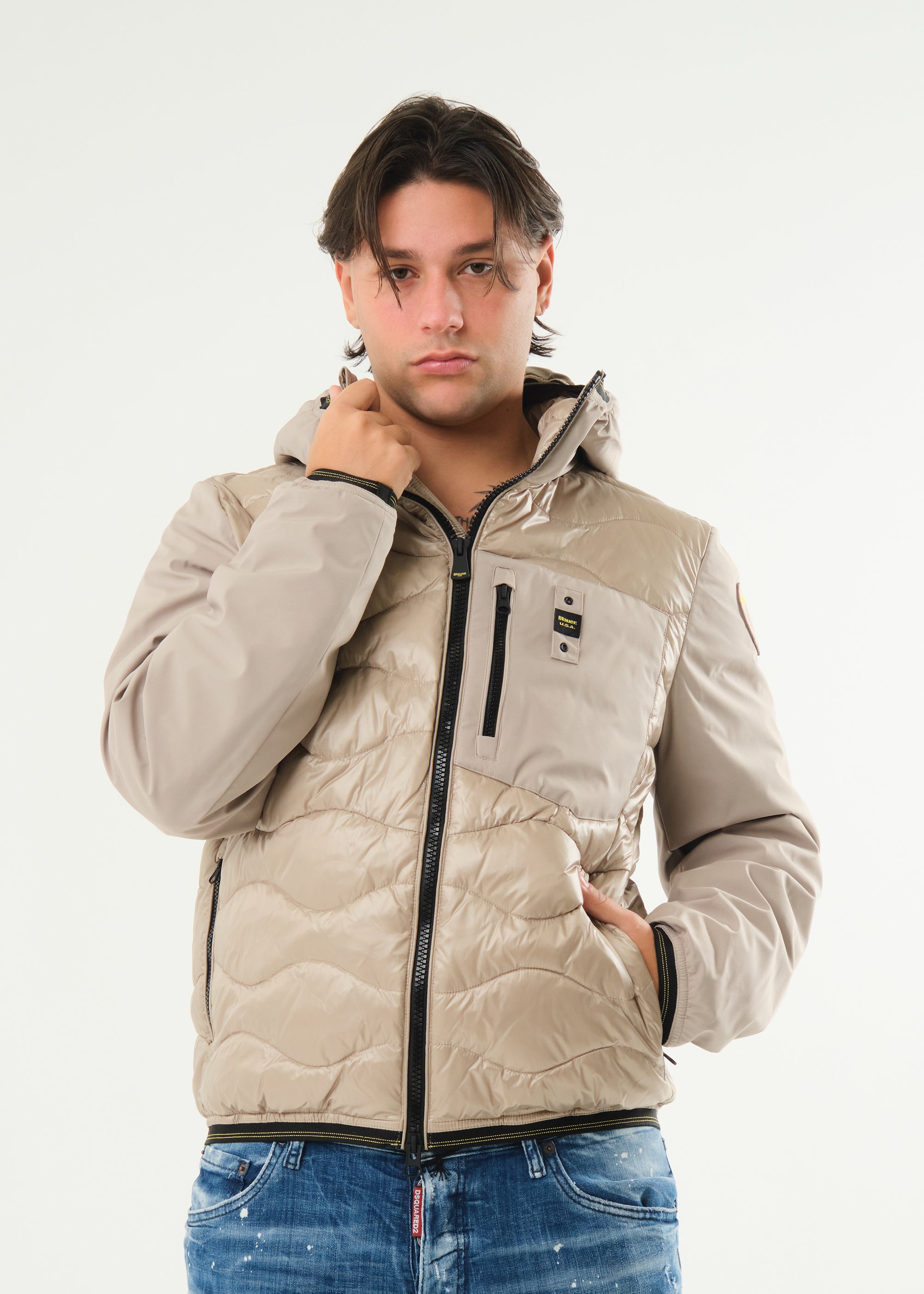 Piumino imbottitura mista Albert