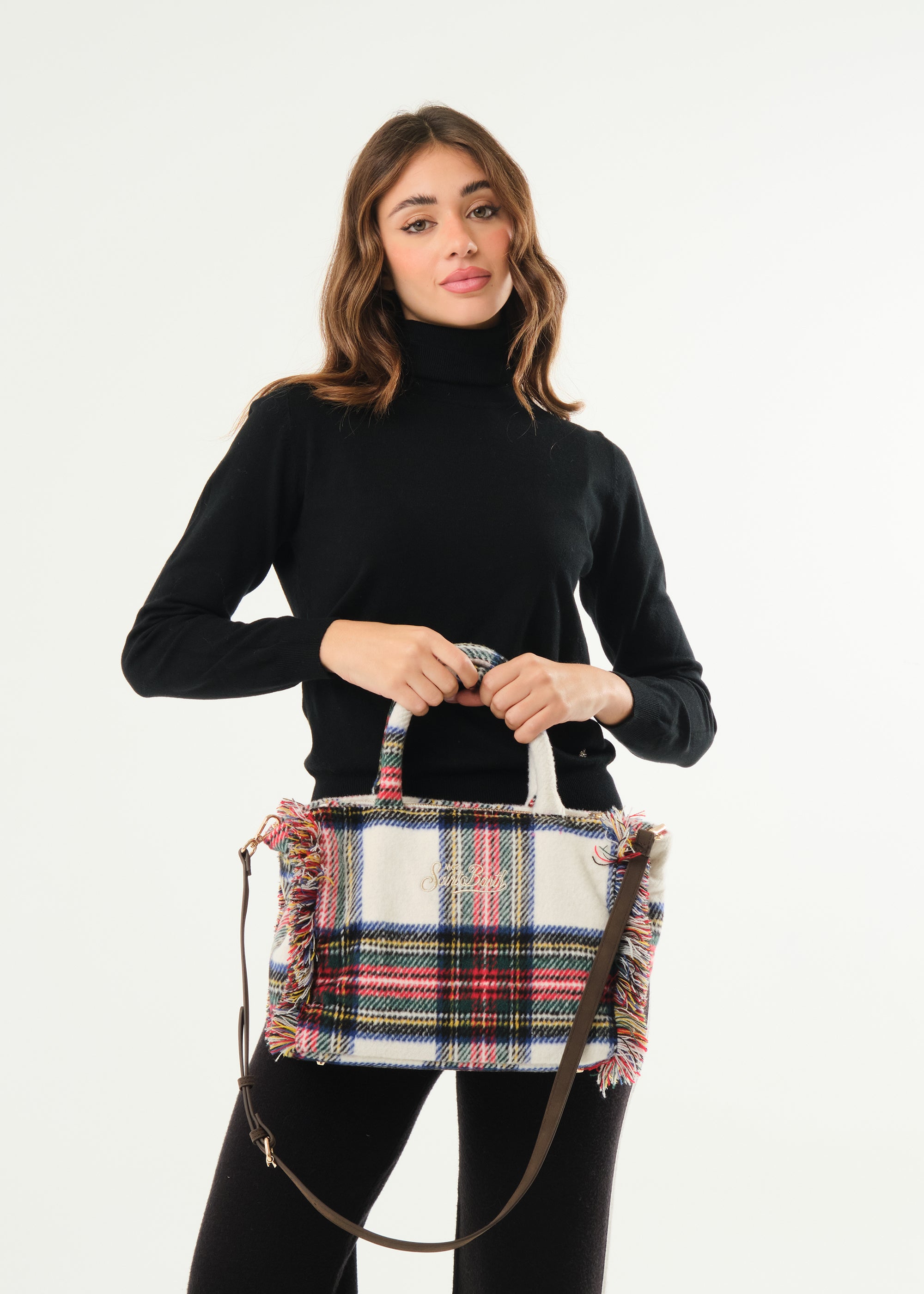 Borsa Colette Wool Tartan